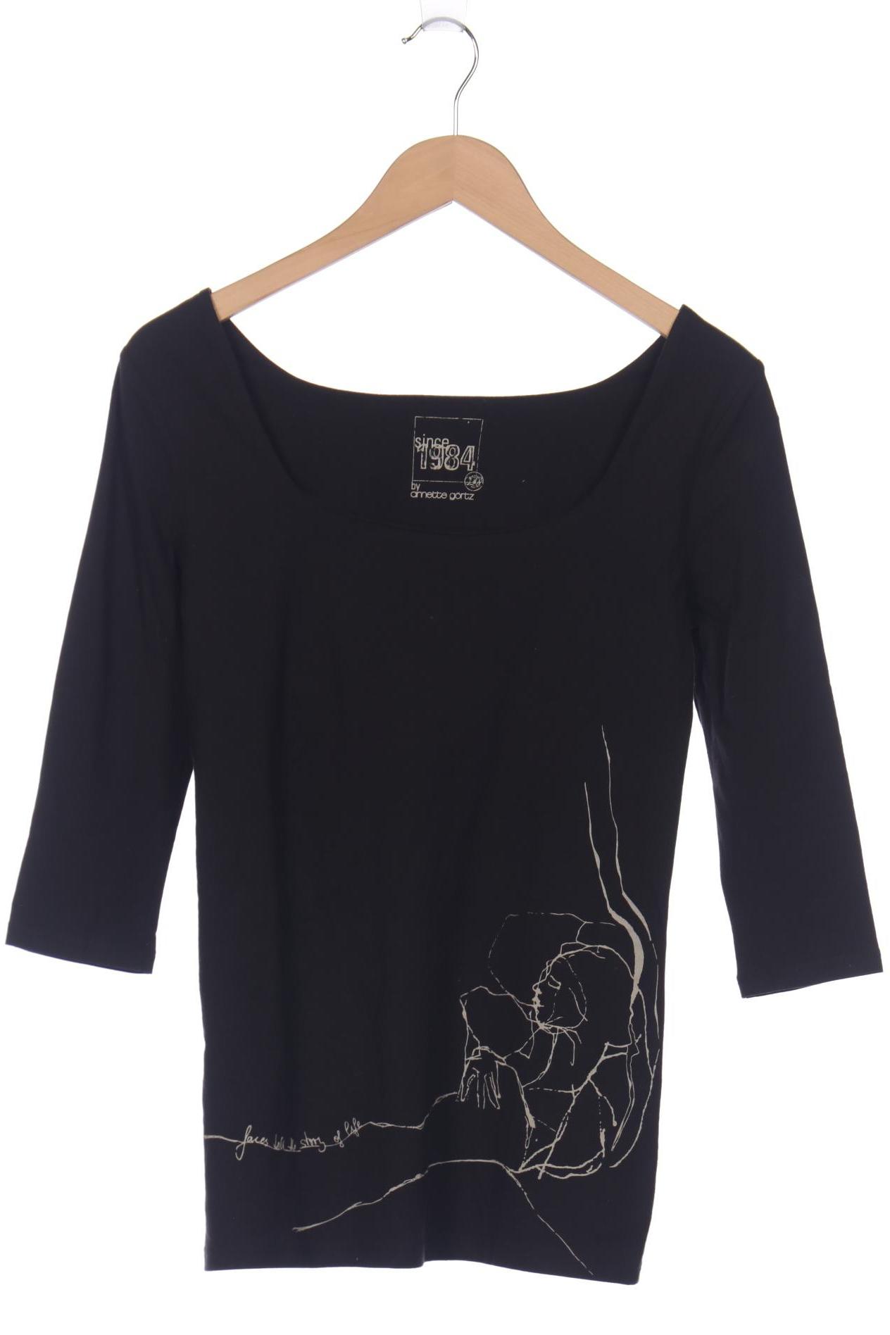 

Annette Görtz Damen Langarmshirt, braun, Gr. 36