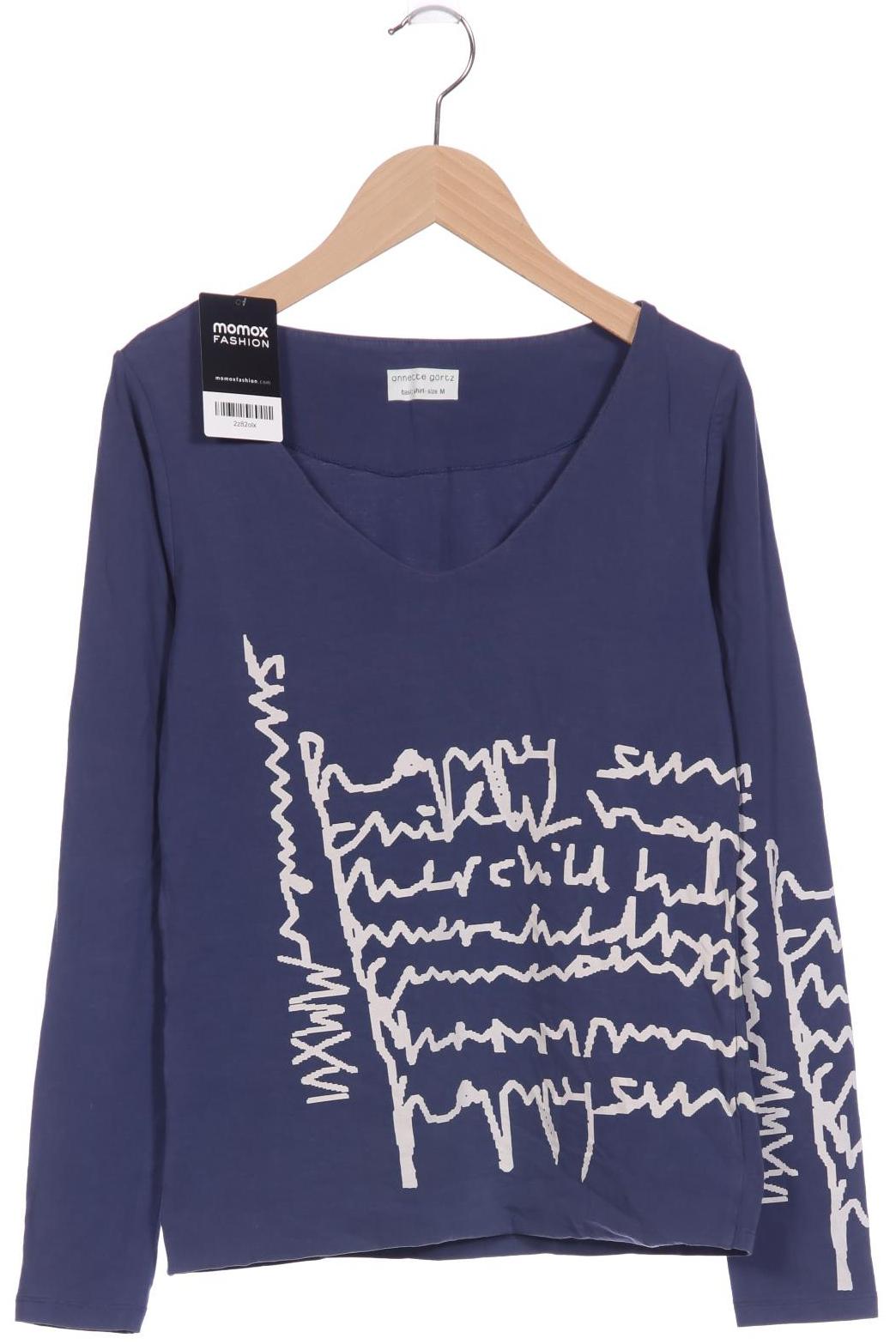 

Annette Görtz Damen Langarmshirt, marineblau, Gr. 38