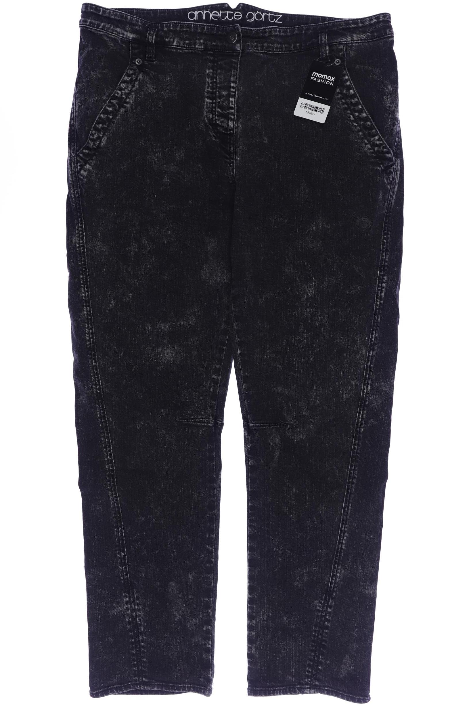 

Annette Görtz Damen Jeans, schwarz, Gr. 46