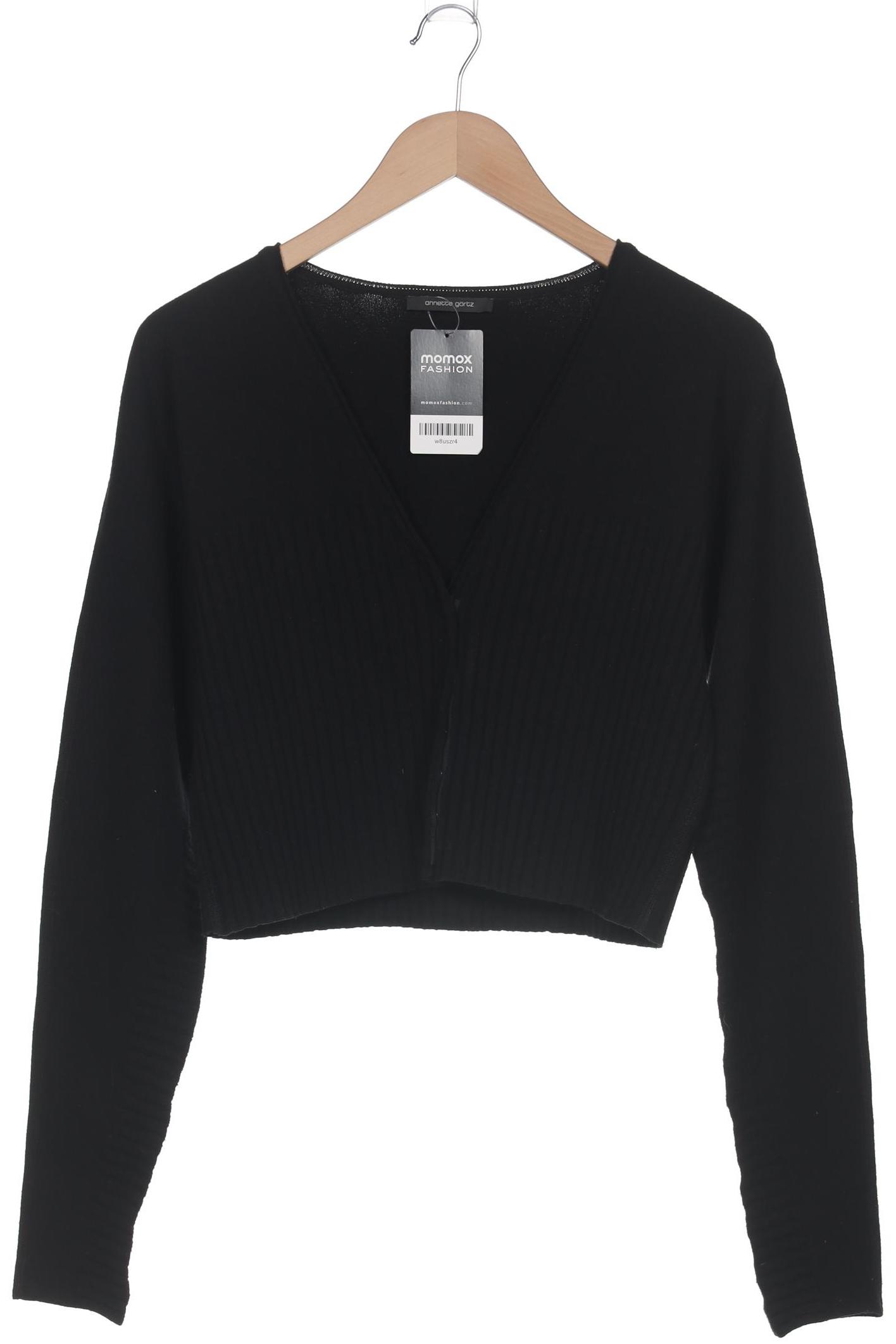 

Annette Görtz Damen Strickjacke, schwarz, Gr. 36