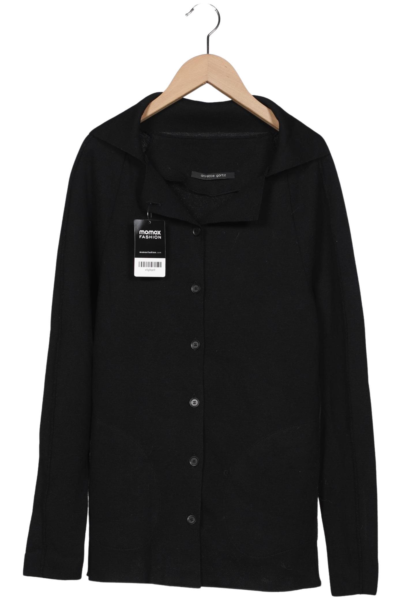 

Annette Görtz Damen Strickjacke, schwarz, Gr. 34
