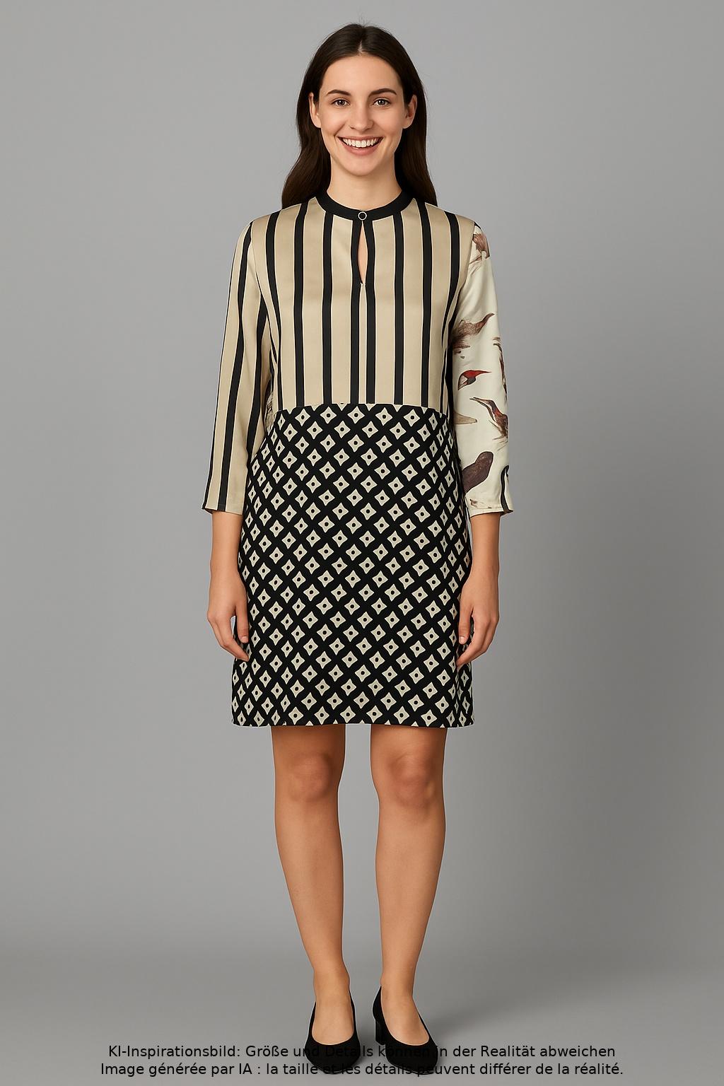 

Anni Carlsson Damen Kleid, mehrfarbig, Gr. 38