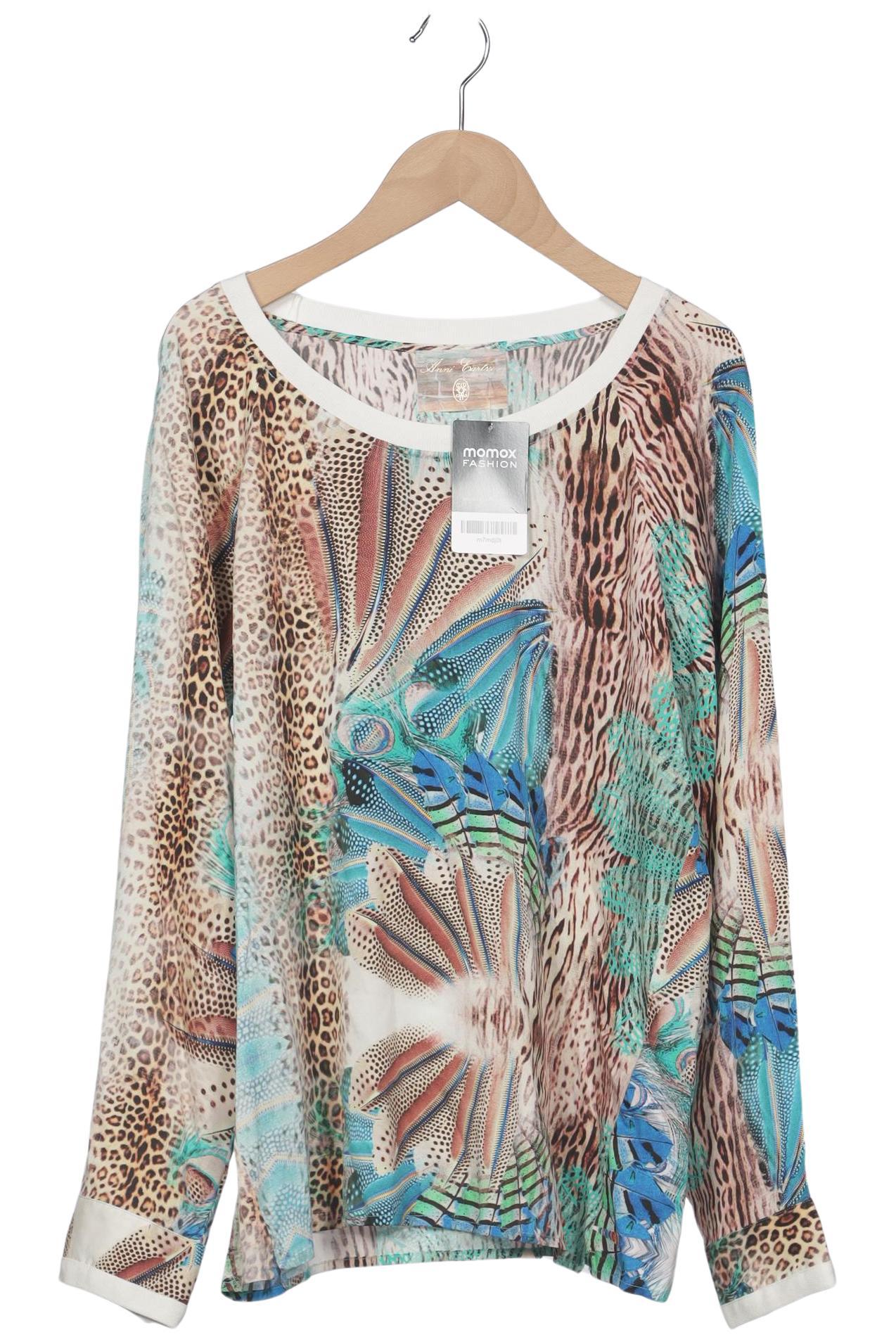 

Anni Carlsson Damen Bluse, mehrfarbig, Gr. 38