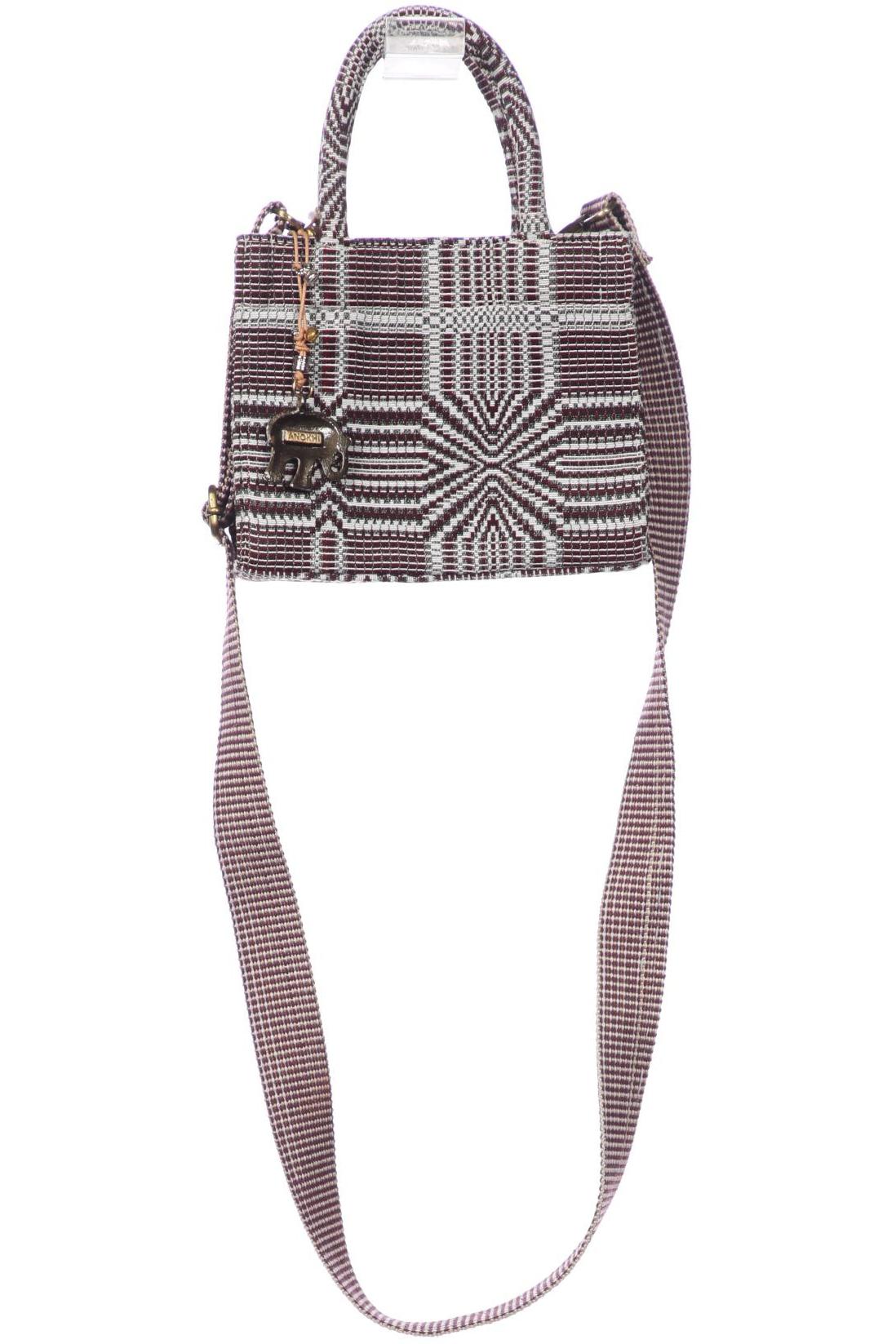 

Anokhi Damen Handtasche, bordeaux, Gr.