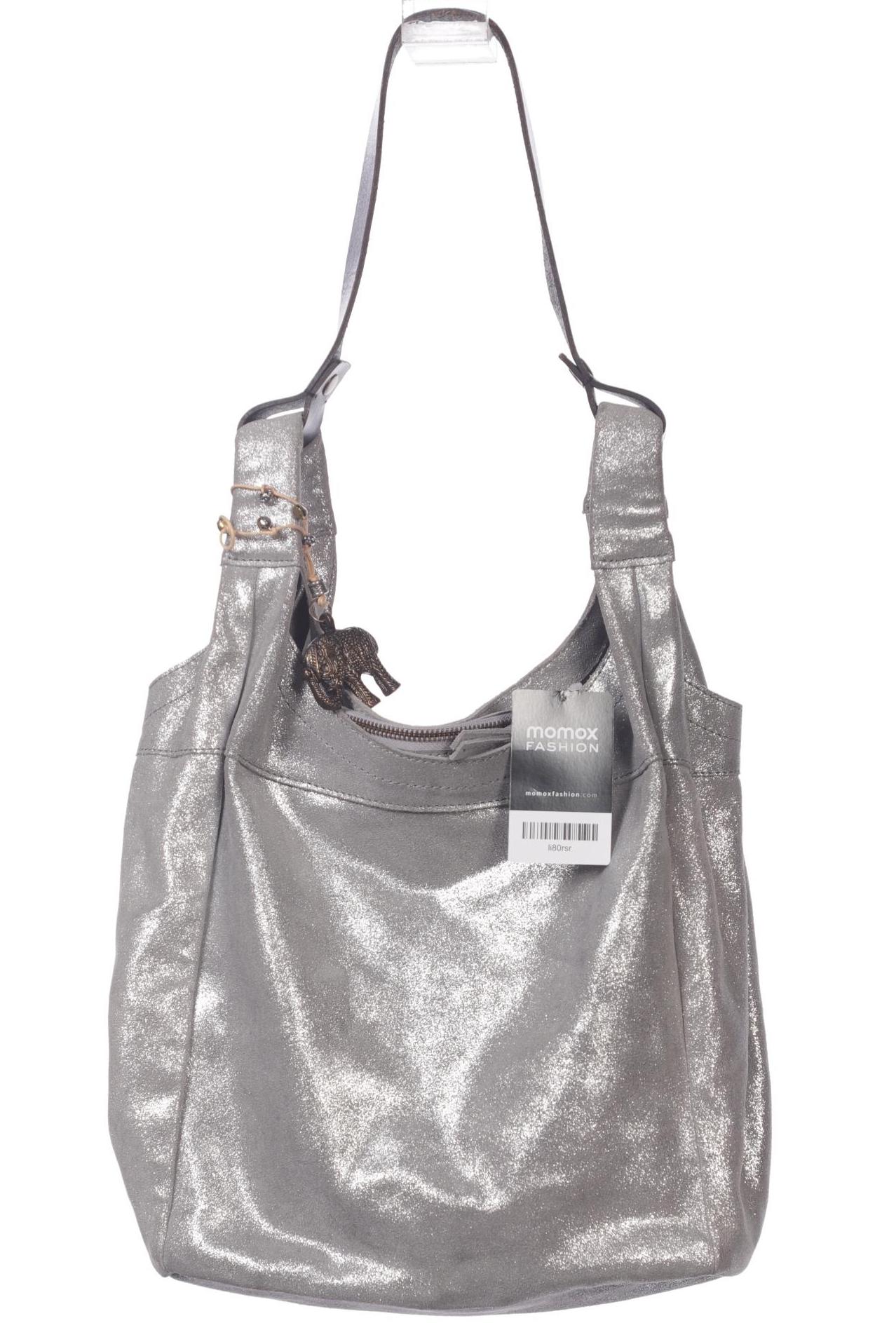 

Anokhi Damen Handtasche, silber, Gr.