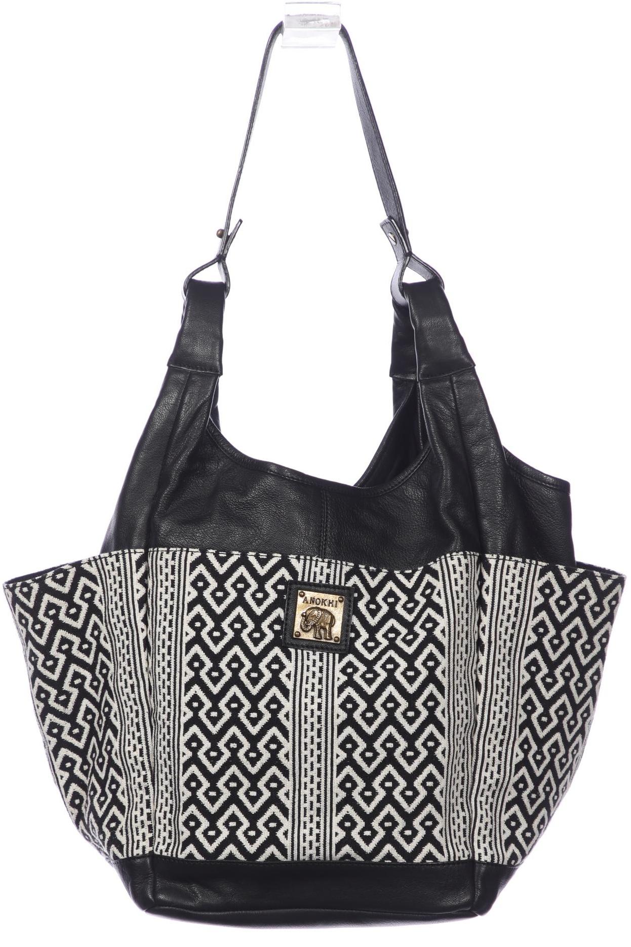 

Anokhi Damen Handtasche, schwarz, Gr.