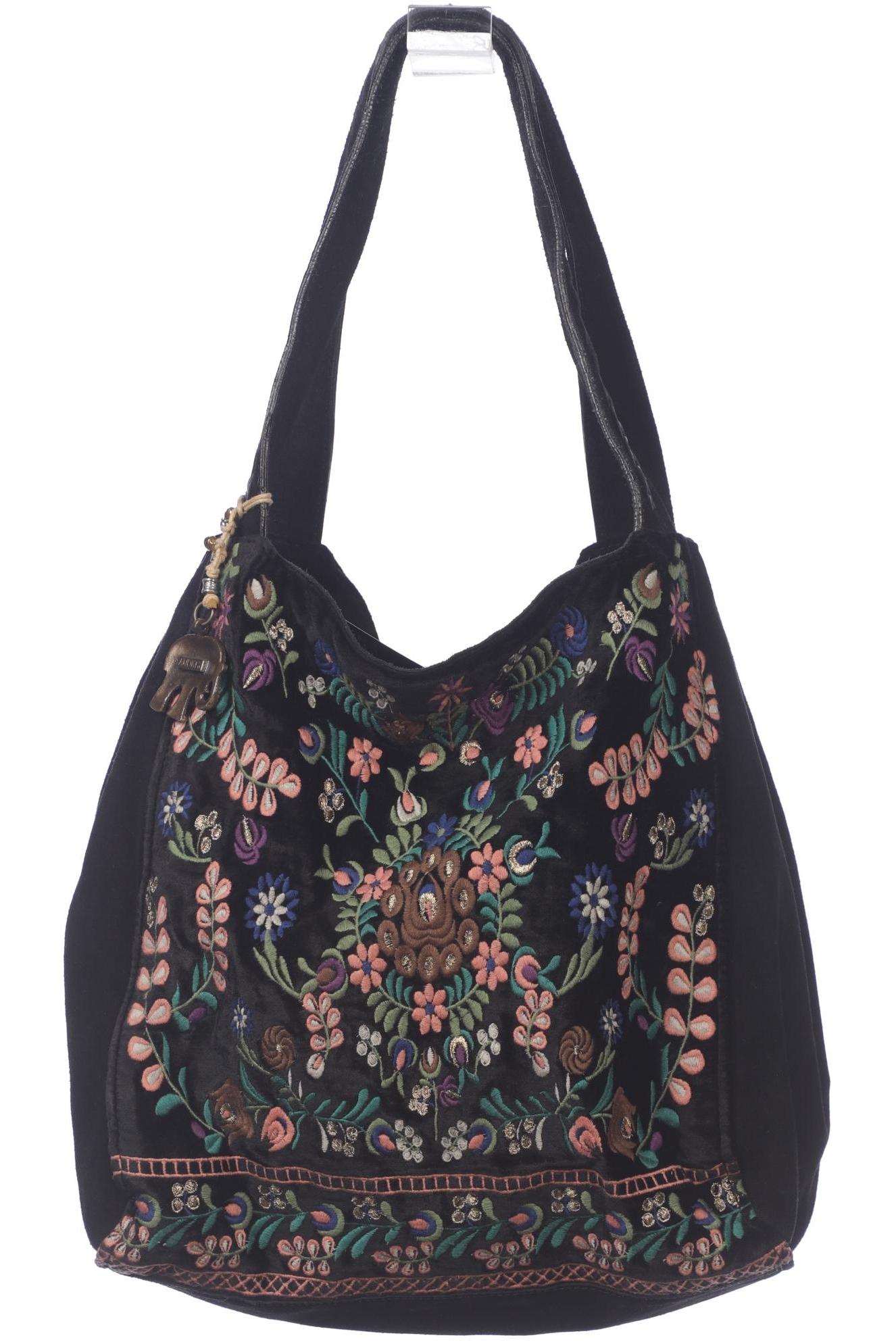 

Anokhi Damen Handtasche, schwarz, Gr.