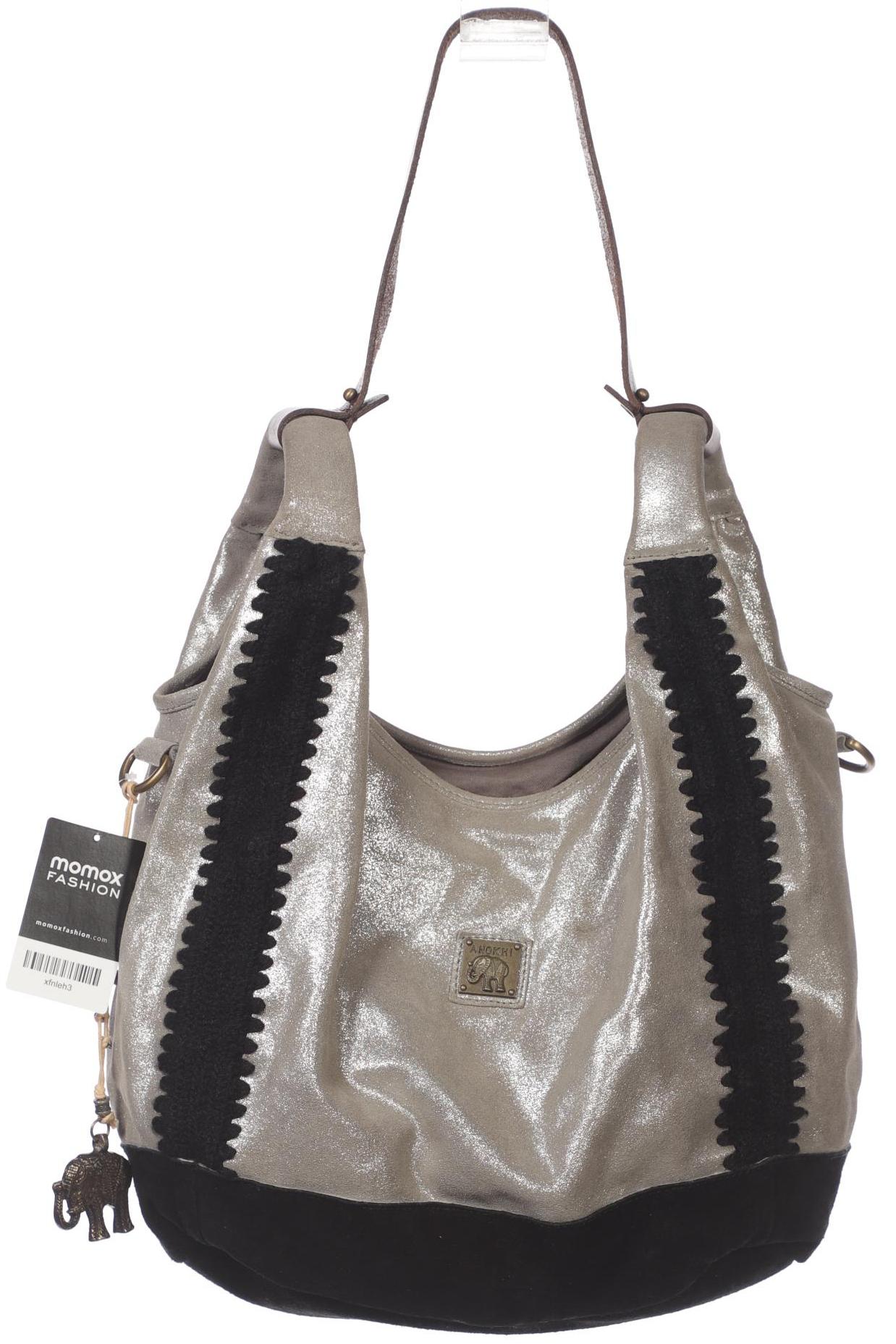 

Anokhi Damen Handtasche, silber, Gr.