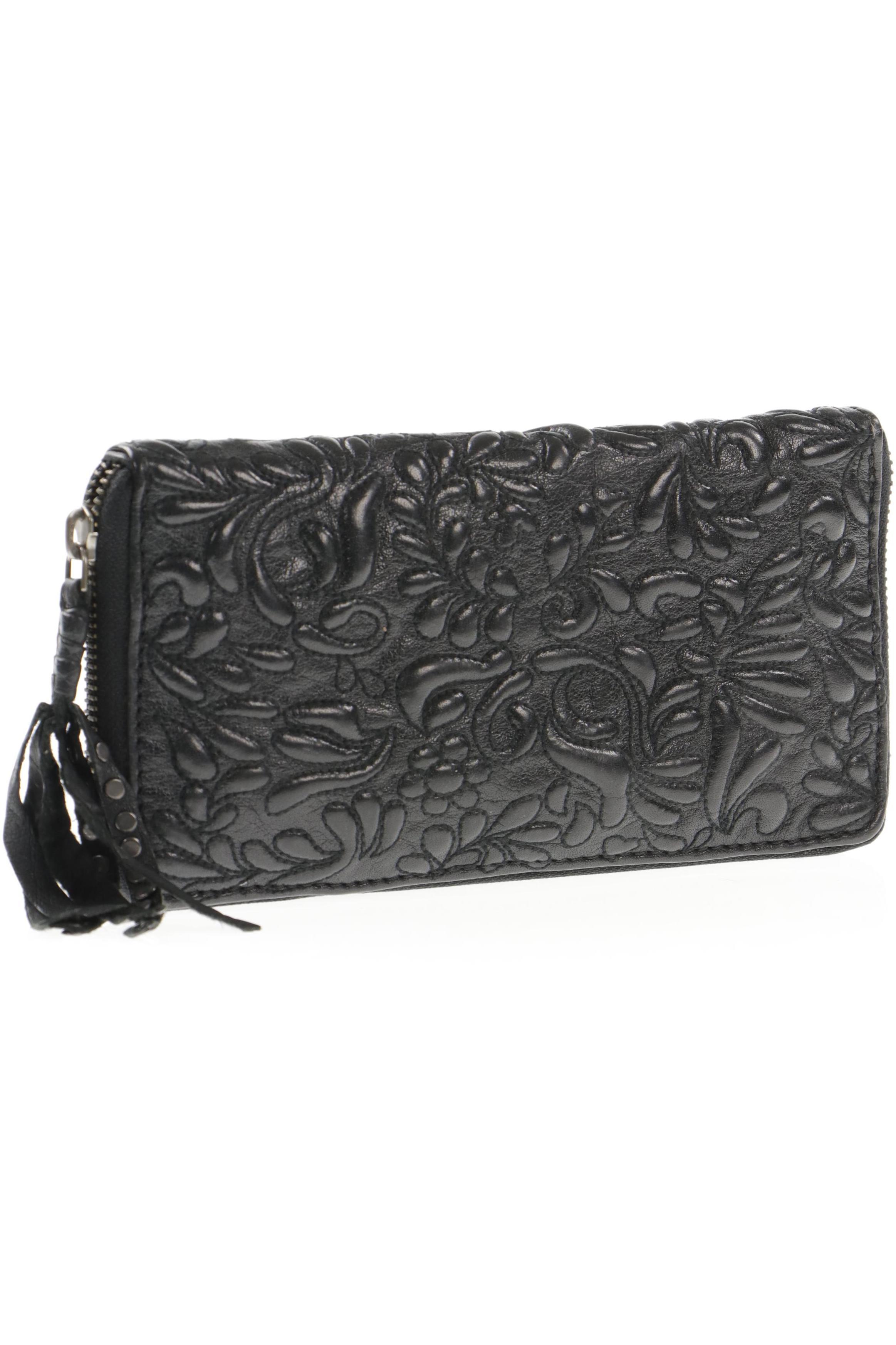 

Anokhi Damen Portemonnaie, schwarz, Gr.