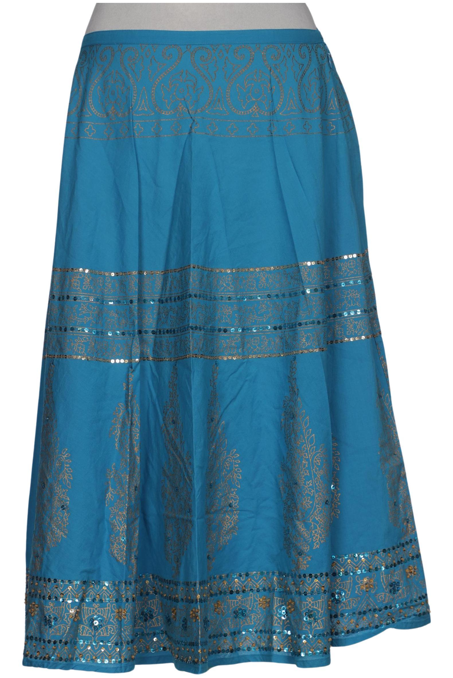 

Anokhi Damen Rock, blau, Gr. 38