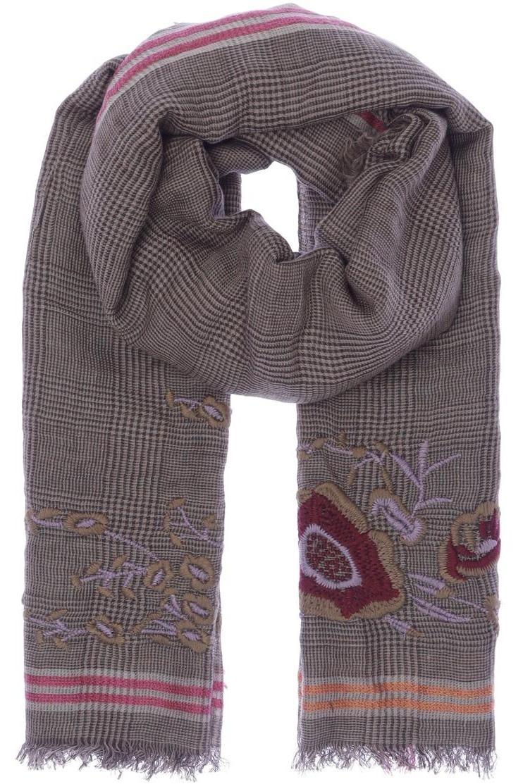 

Anokhi Damen Schal, beige, Gr.