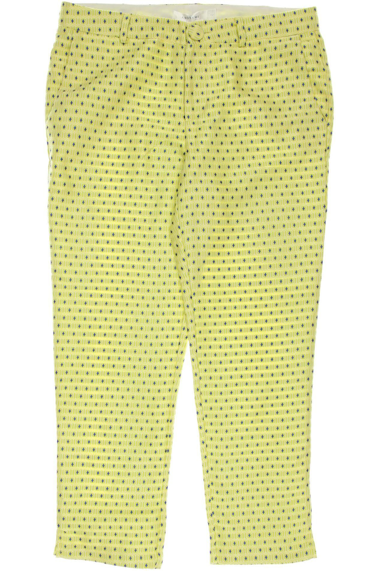 

Anonyme Designer Damen Stoffhose, gelb, Gr. 42