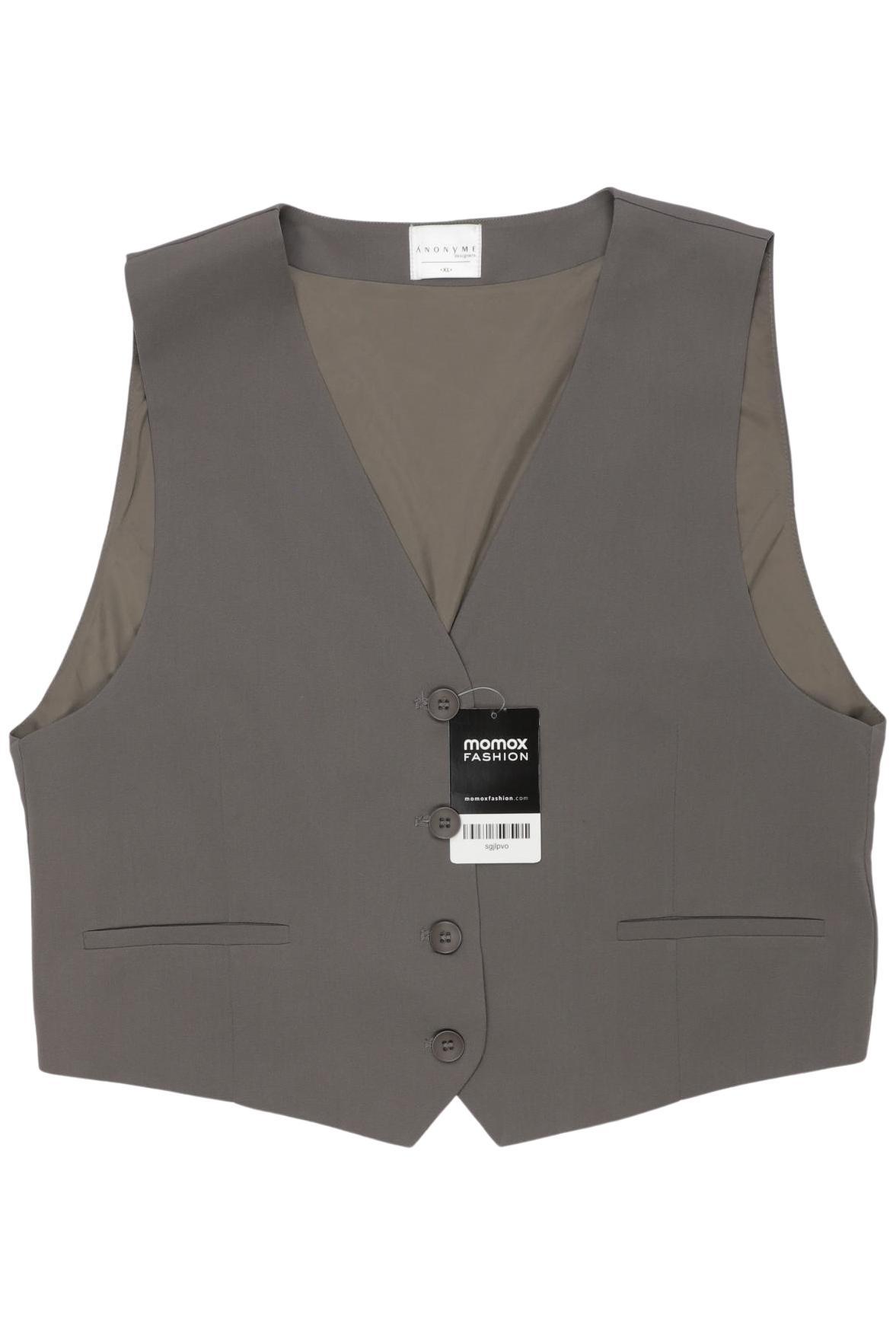 

Anonyme Designer Damen Weste, grau, Gr. 44