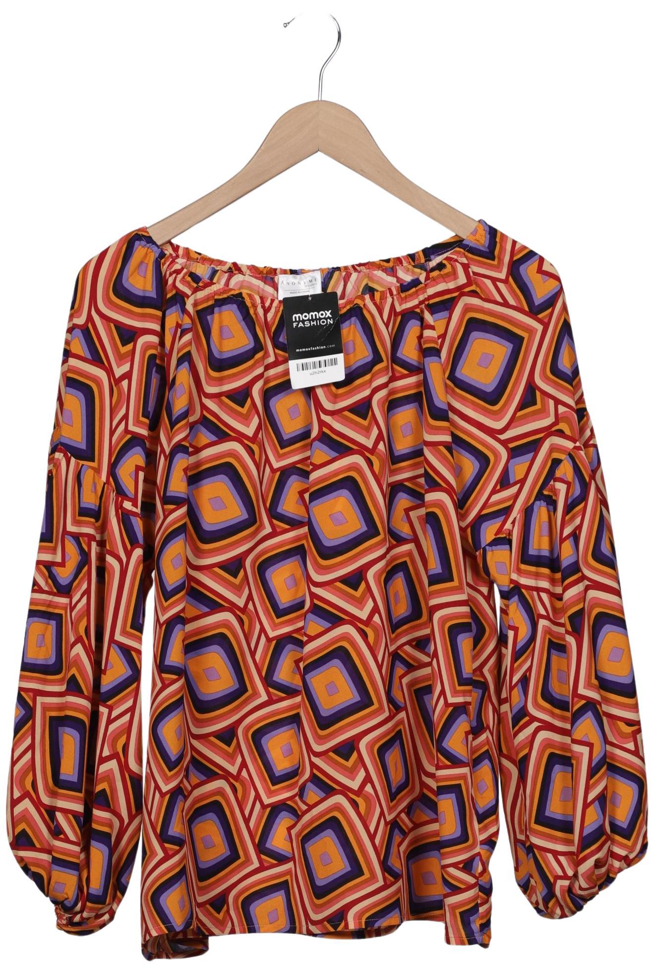

Anonyme Designer Damen Bluse, mehrfarbig, Gr. 10