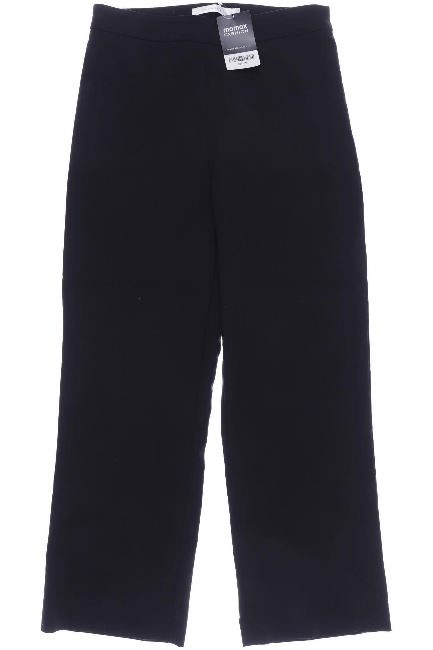 

Anonyme Designer Damen Stoffhose, schwarz, Gr. 40