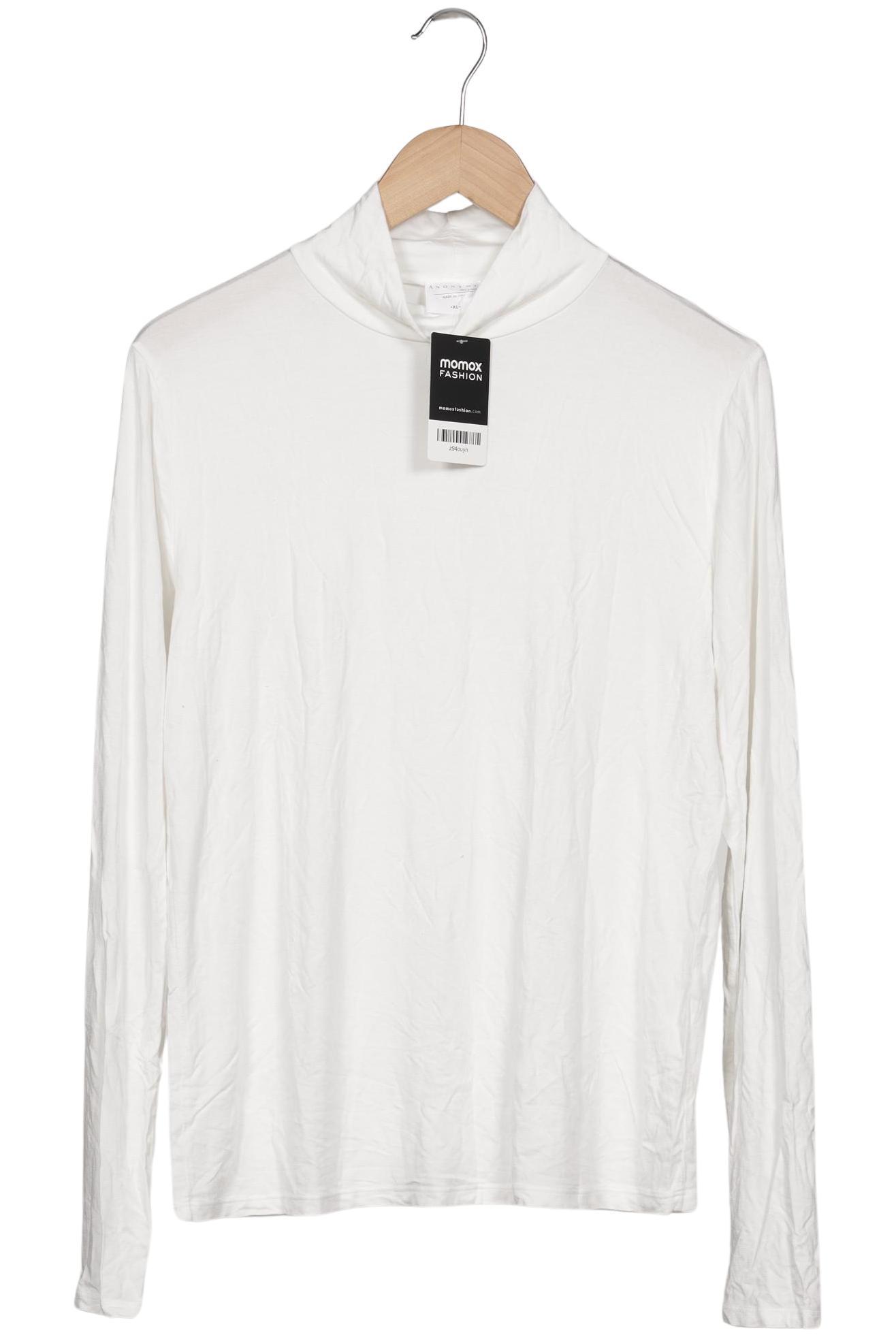 

Anonyme Designer Damen Langarmshirt, weiß, Gr. 44