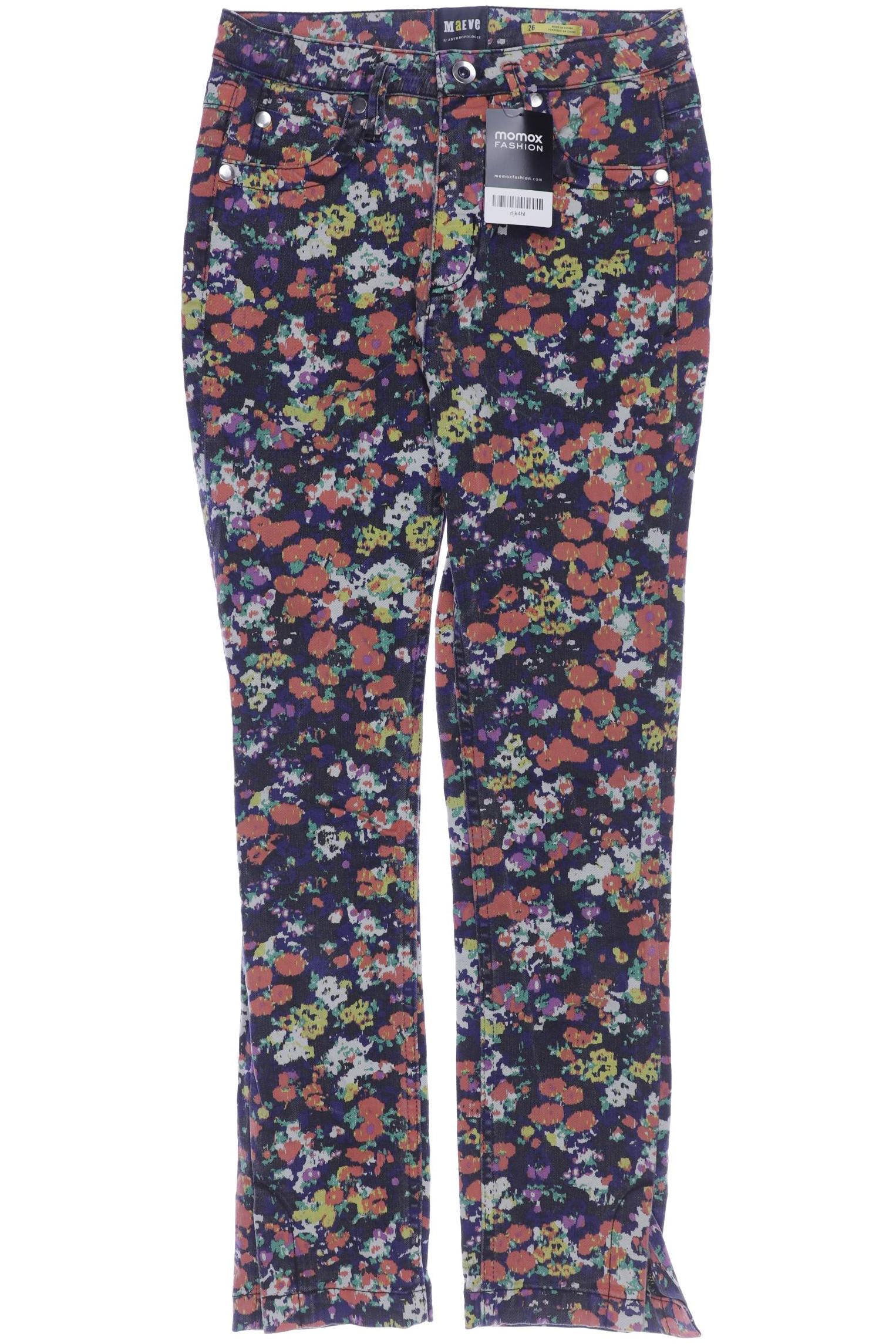 

Anthropologie Damen Jeans, mehrfarbig, Gr. 26