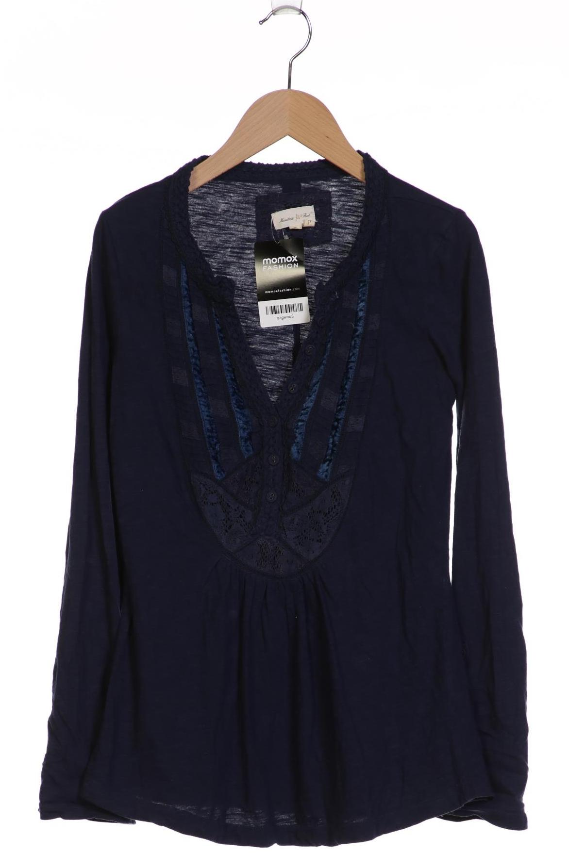 

Anthropologie Damen Langarmshirt, marineblau, Gr. 34