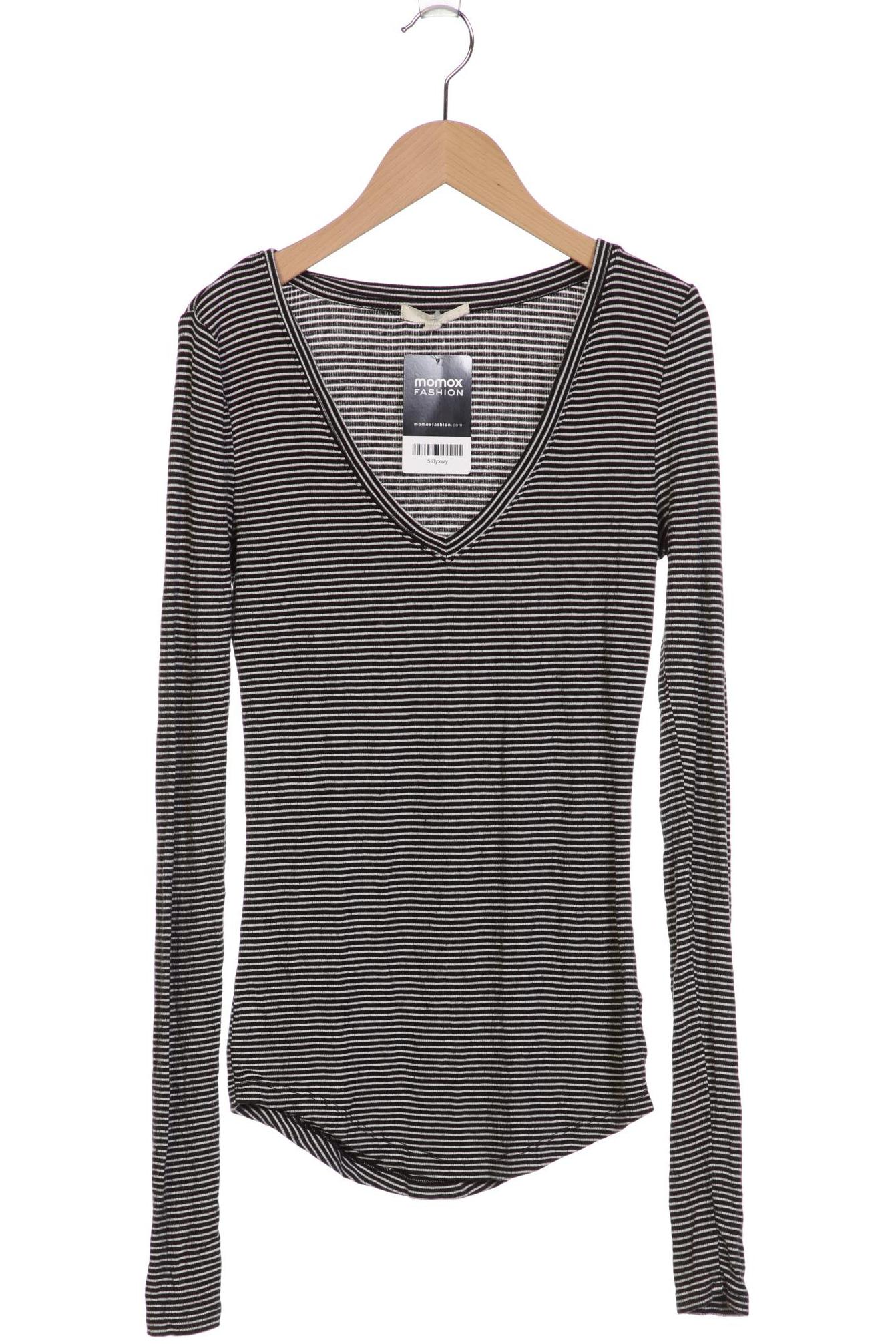 

Anthropologie Damen Langarmshirt, schwarz, Gr. 34