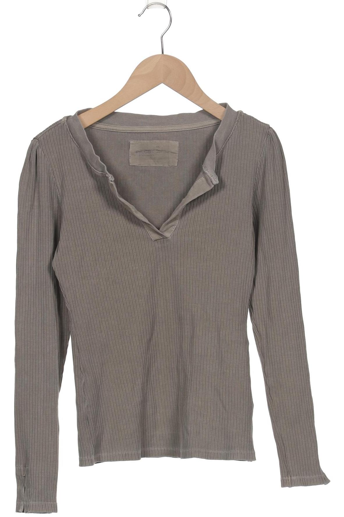 

Anthropologie Damen Langarmshirt, grün, Gr. 34