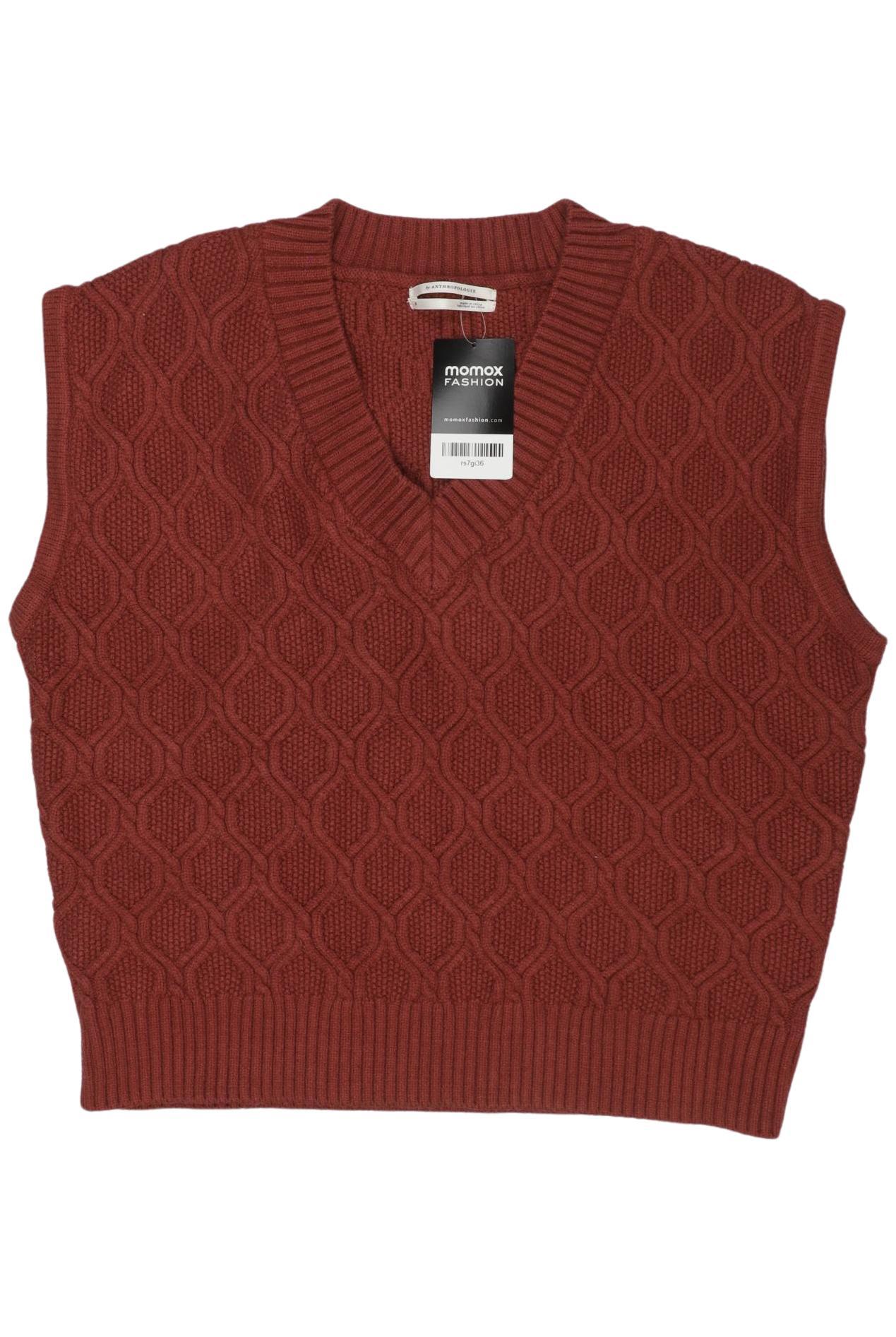 

Anthropologie Damen Pullover, rot, Gr. 36