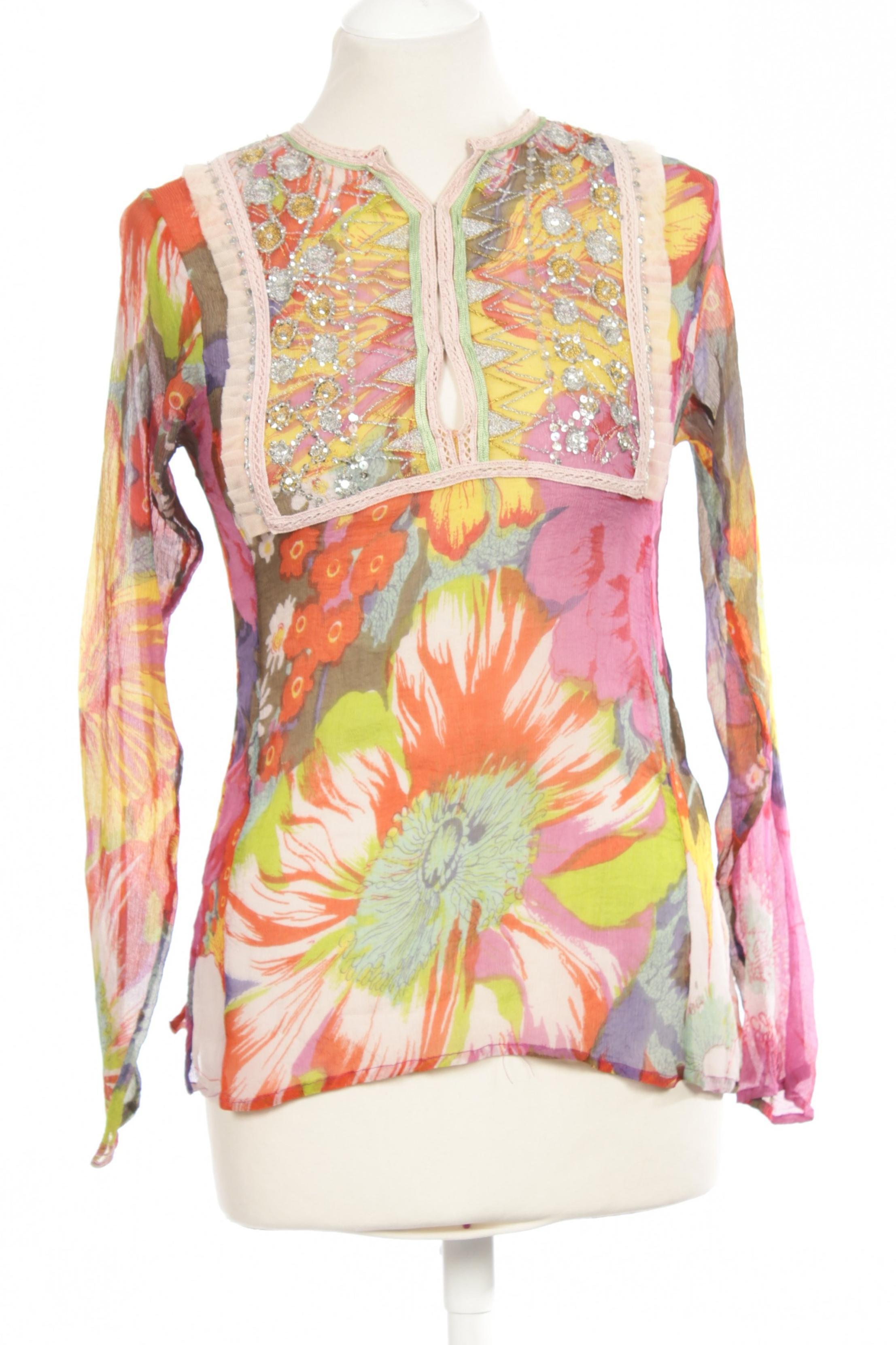 

Antik Batik Damen Bluse, mehrfarbig, Gr.