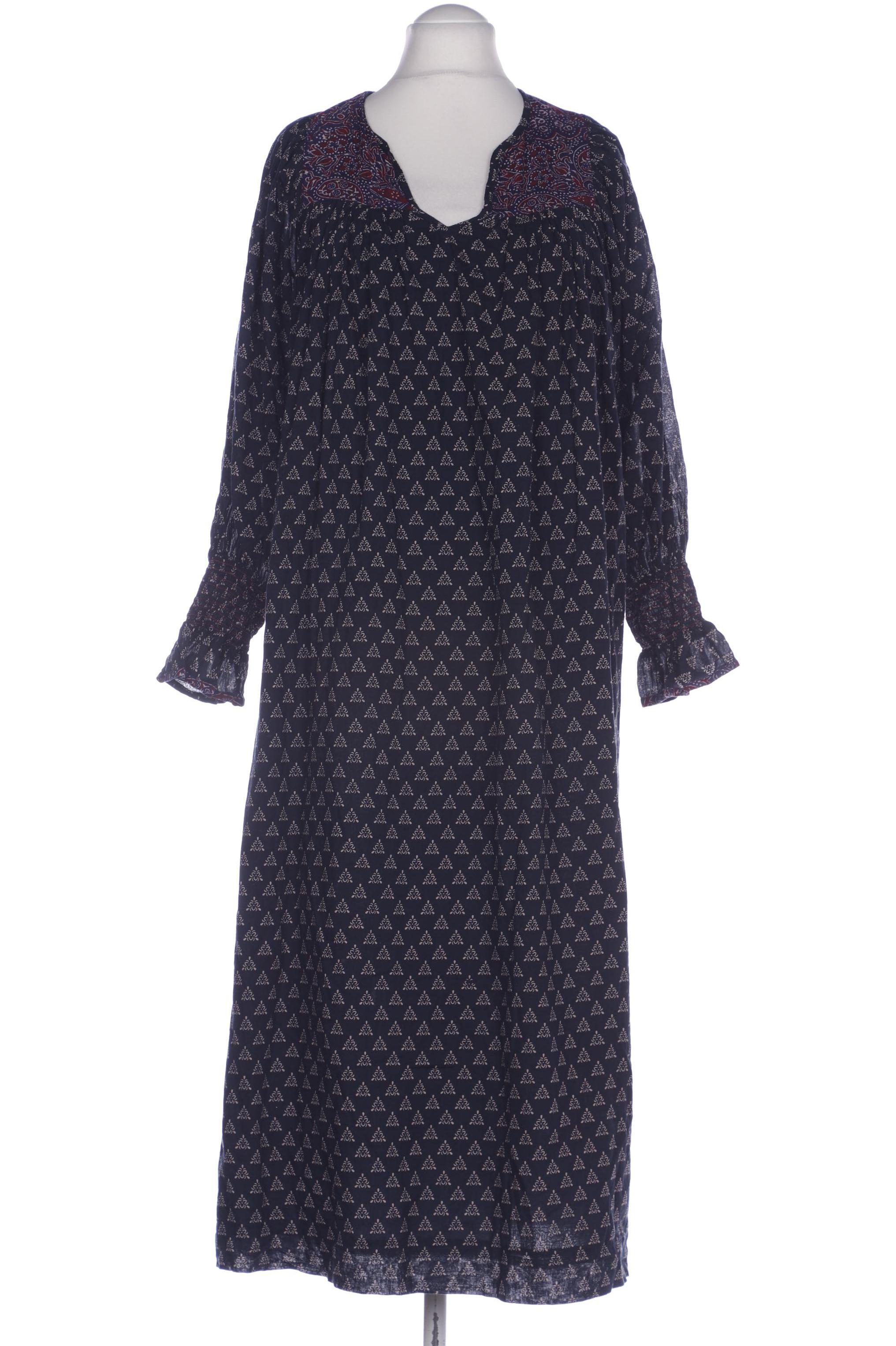 

Antik Batik Damen Kleid, marineblau