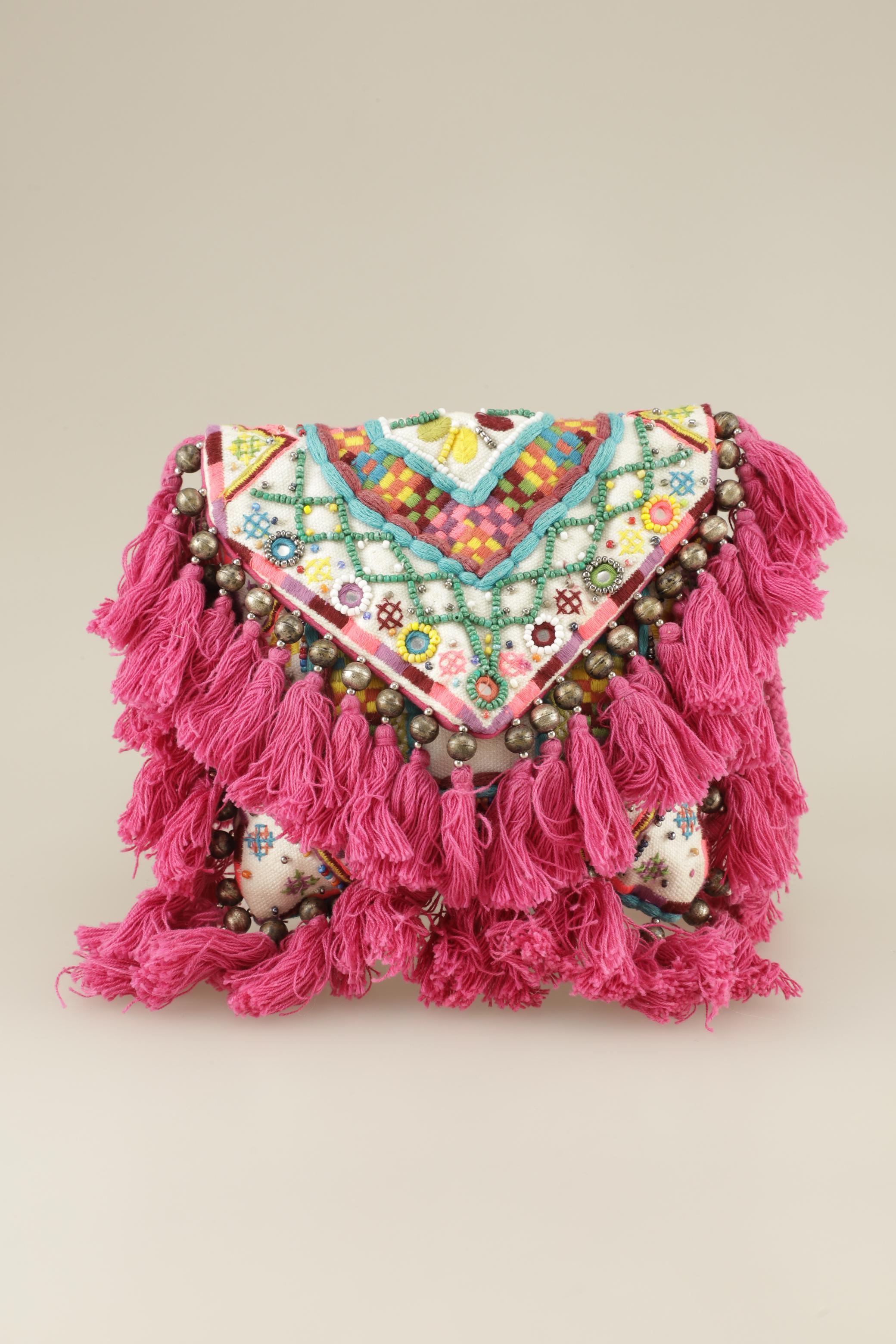 

Antik Batik Damen Handtasche, pink, Gr.