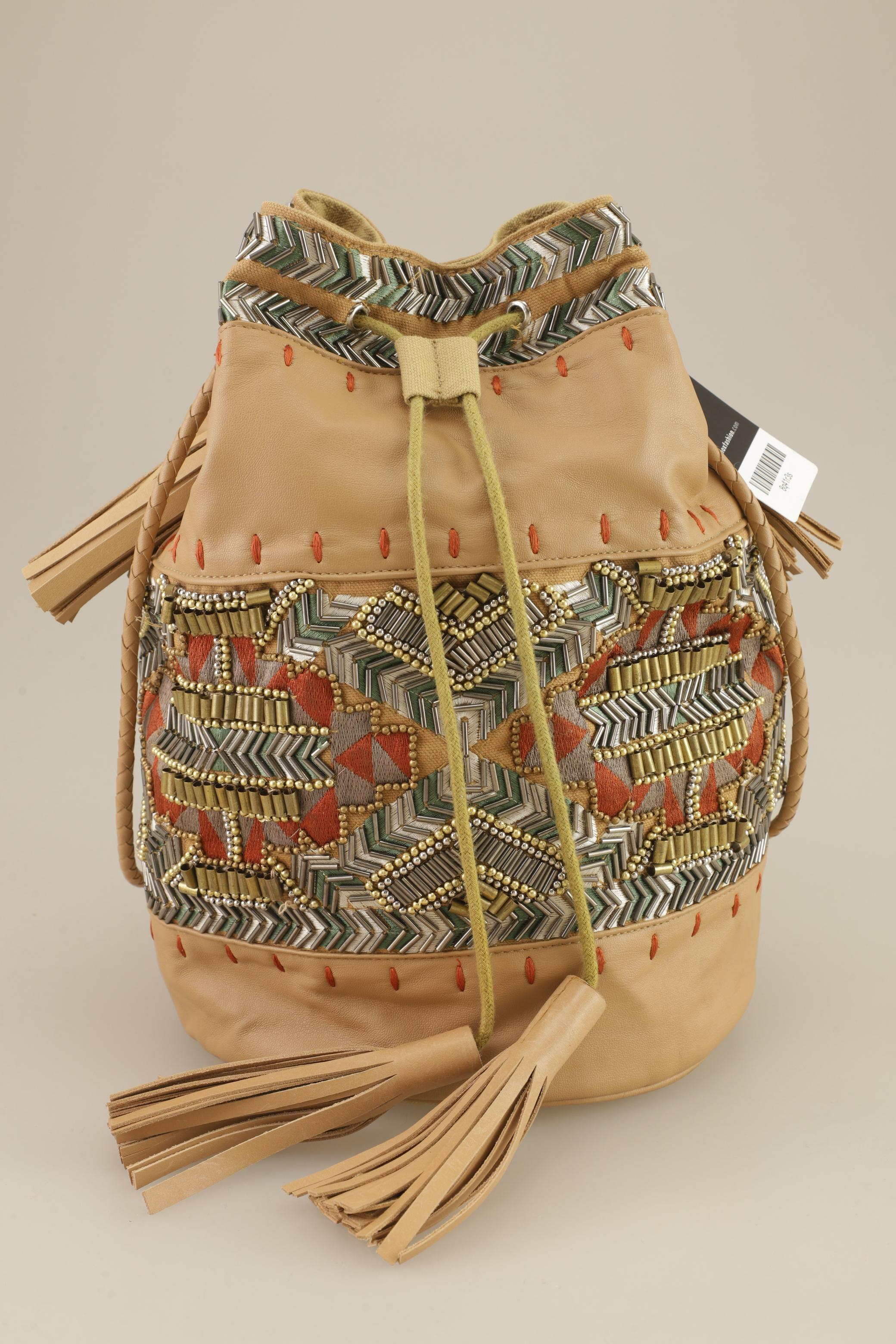 

Antik Batik Damen Handtasche, beige