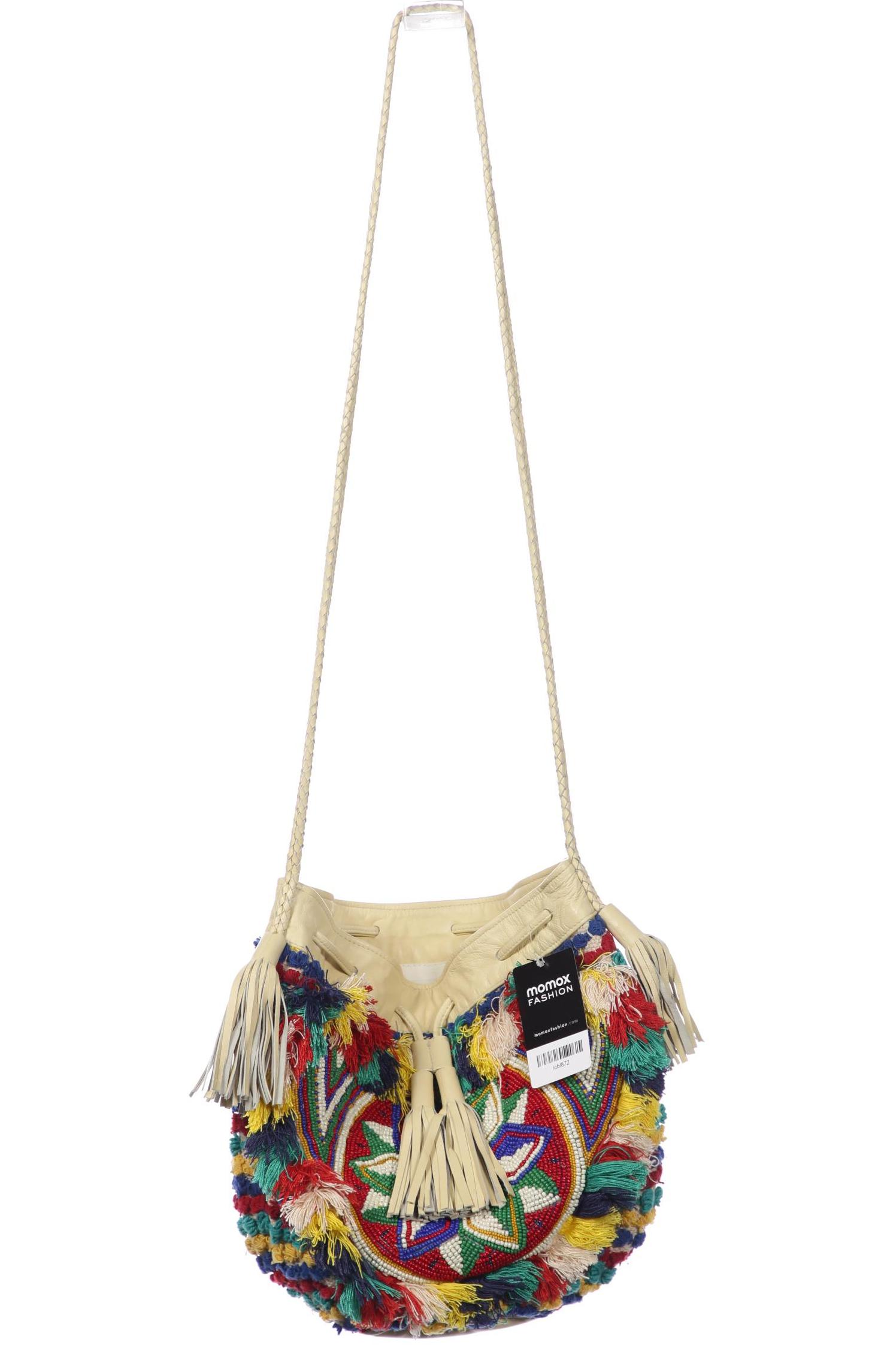 

Antik Batik Damen Handtasche, cremeweiß, Gr.