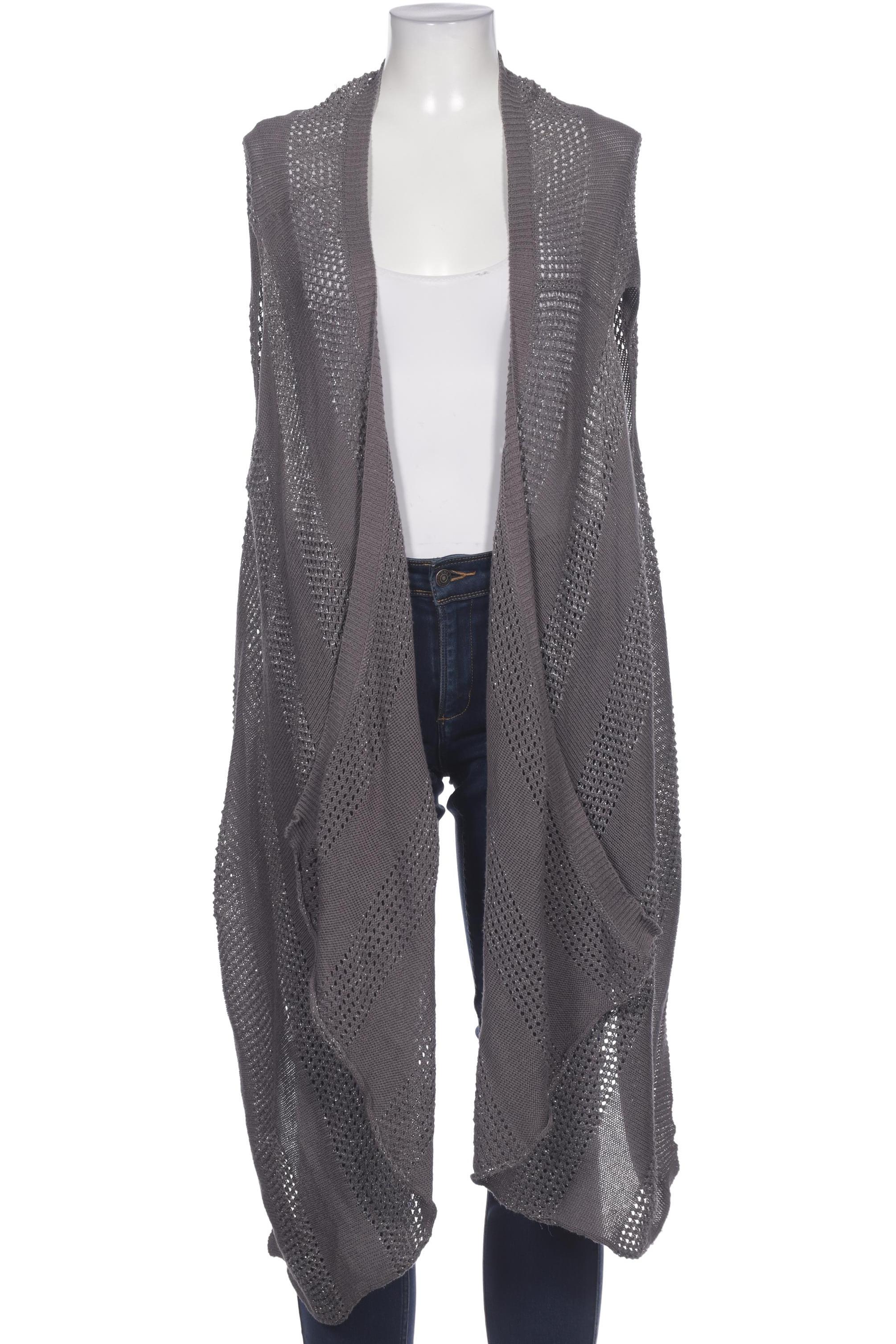 

Antik Batik Damen Strickjacke, grau, Gr. uni