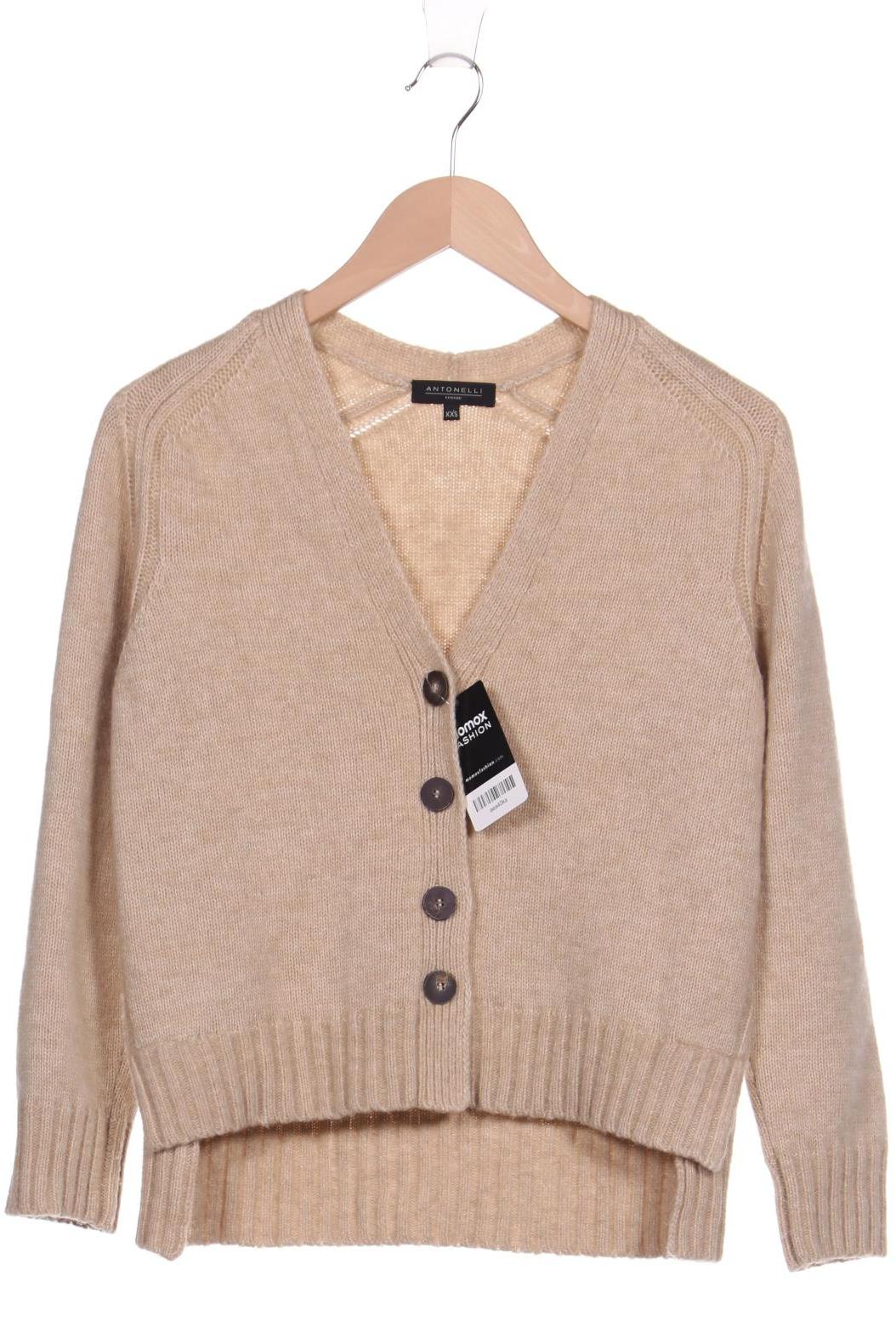 

Antonelli firenze Damen Strickjacke, beige, Gr. 32