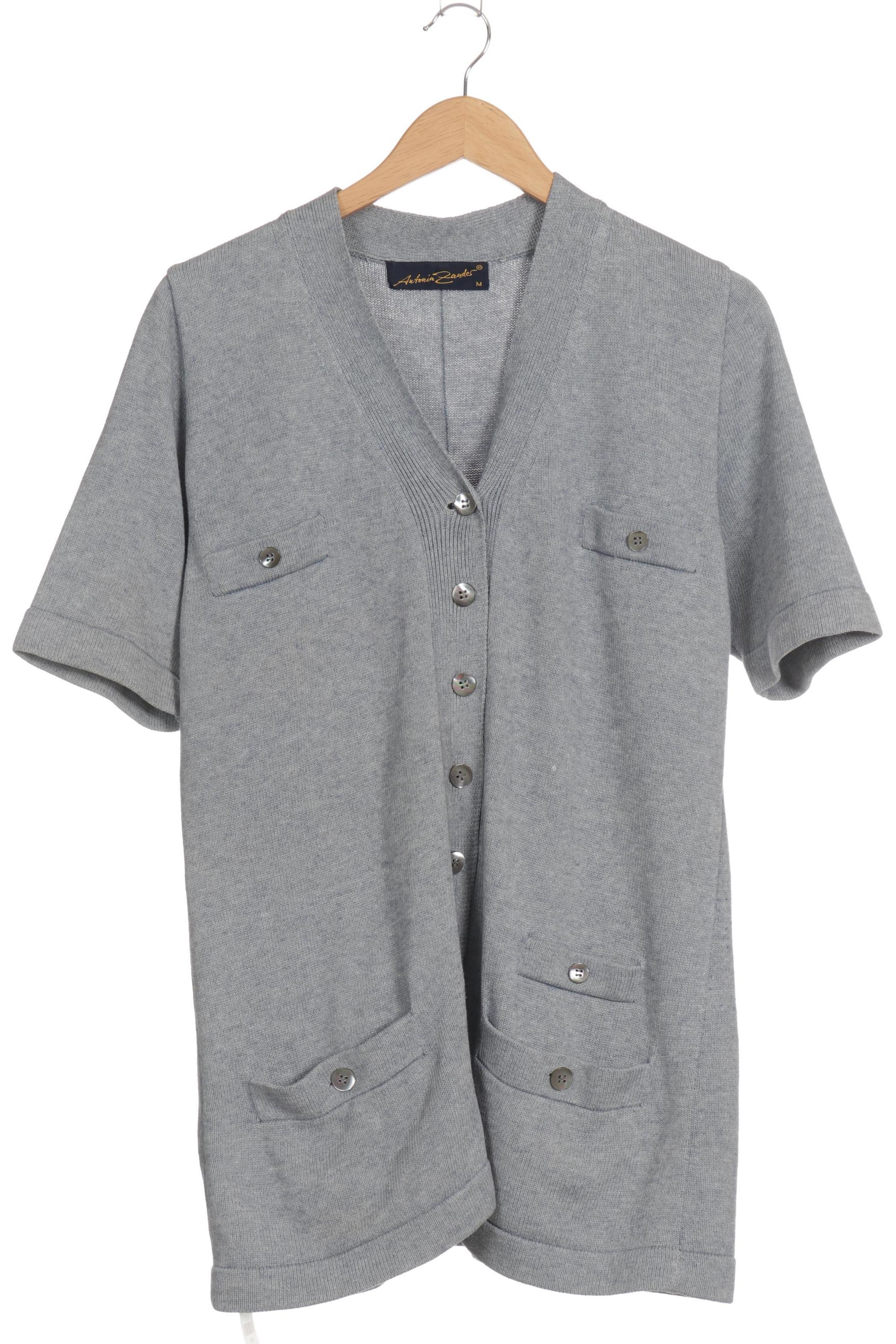 

Antonia Zander Damen Strickjacke, blau, Gr.