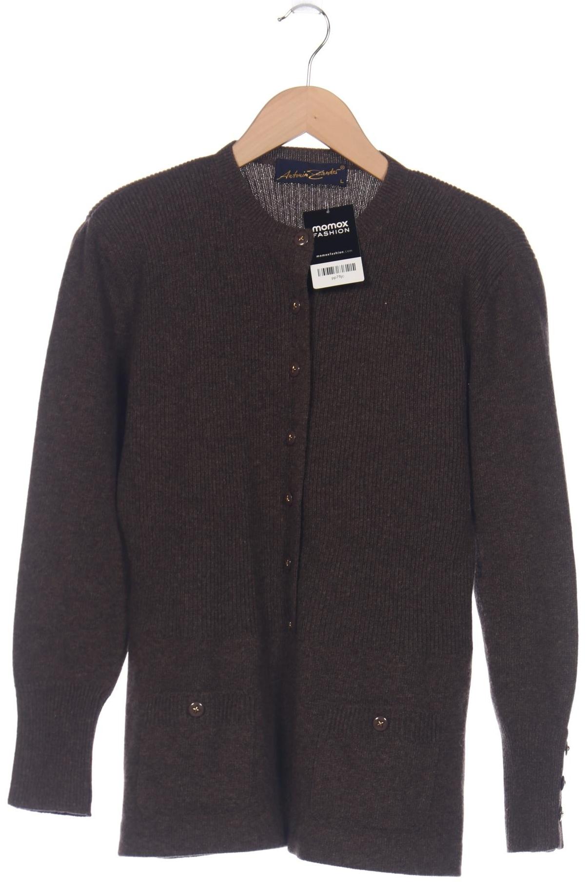 

Antonia Zander Damen Strickjacke, braun, Gr. 42