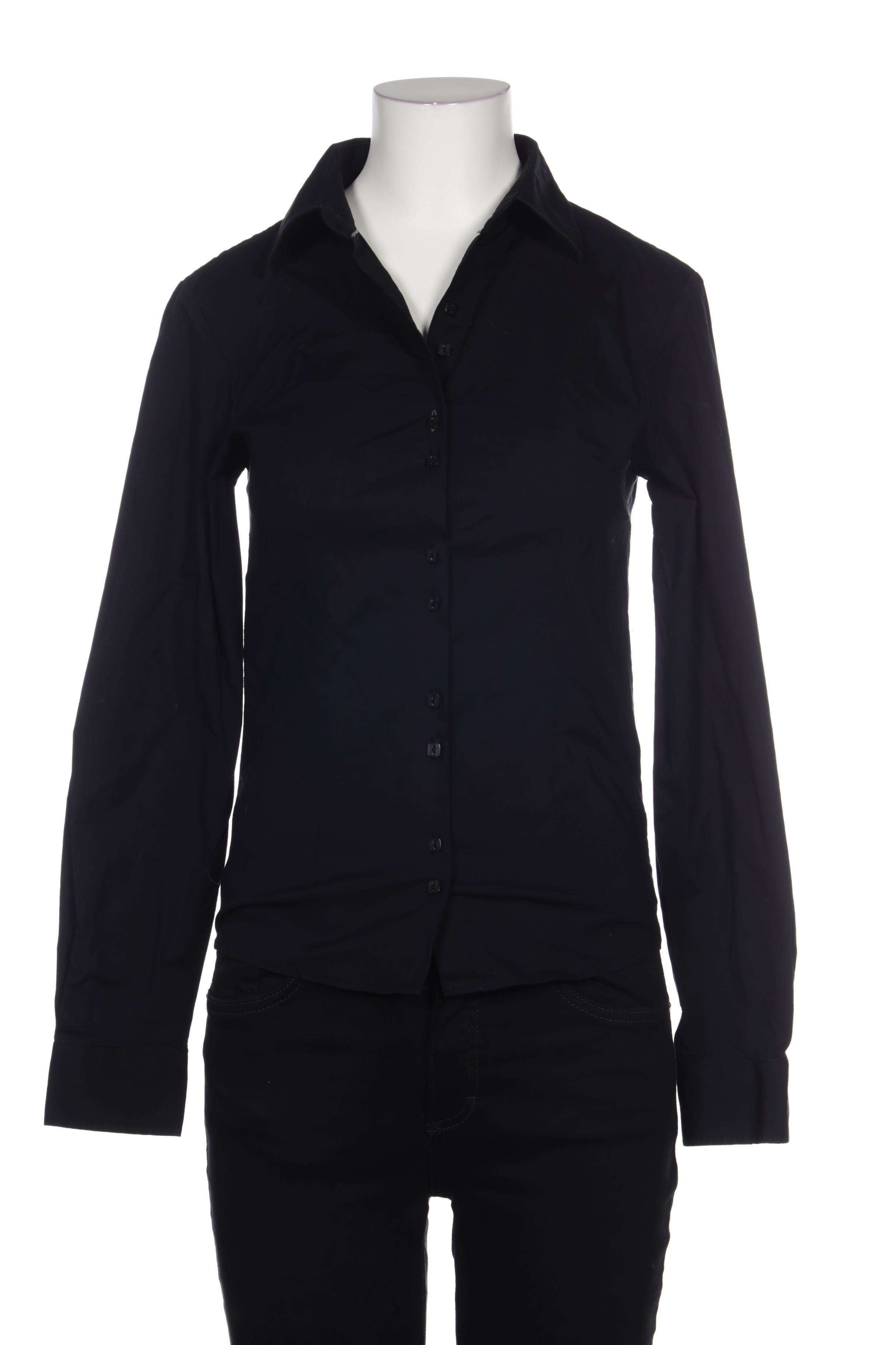 

Antonio Fusco Damen Bluse, marineblau, Gr. 34