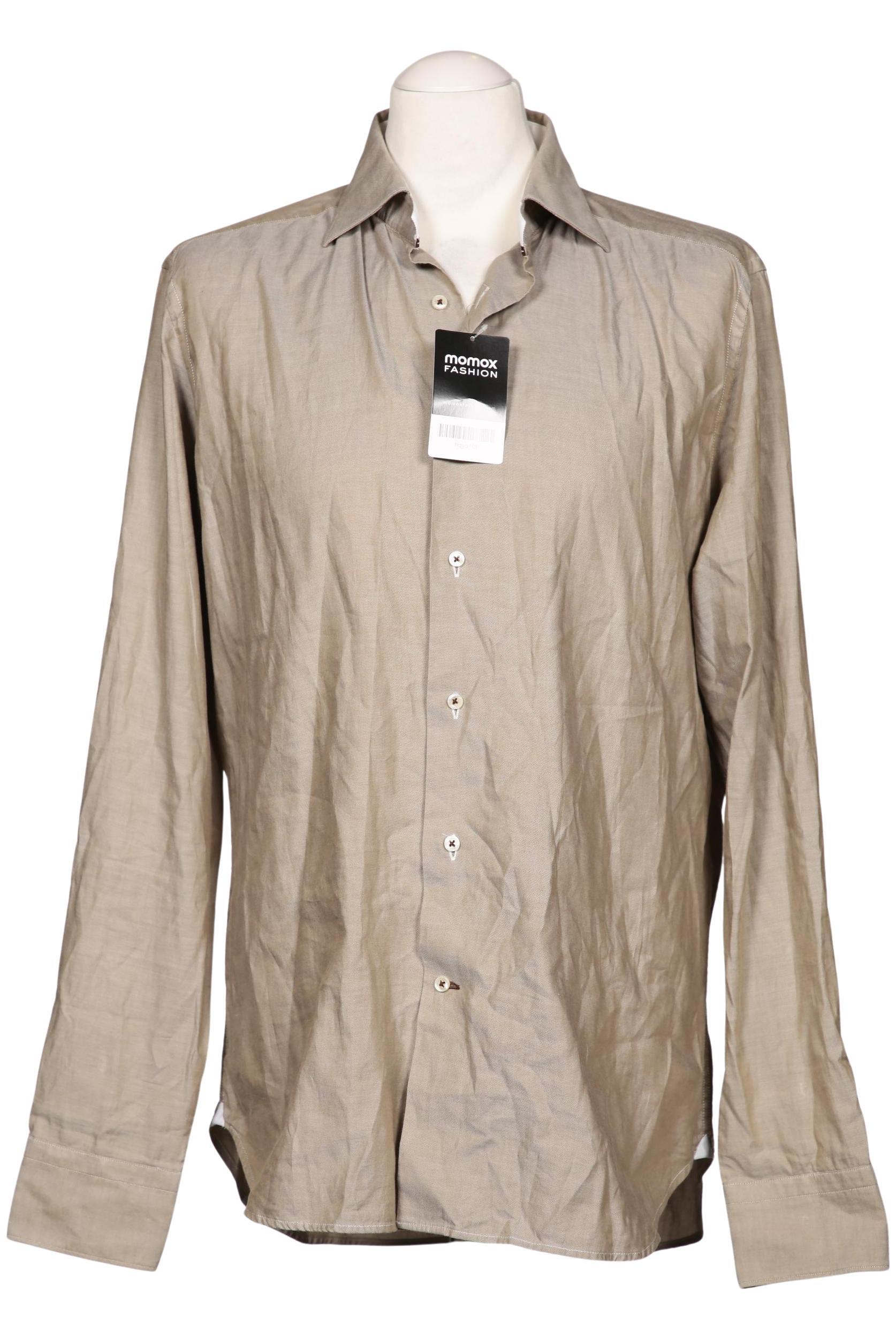 

Antonio Fusco Herren Hemd, beige, Gr. 52