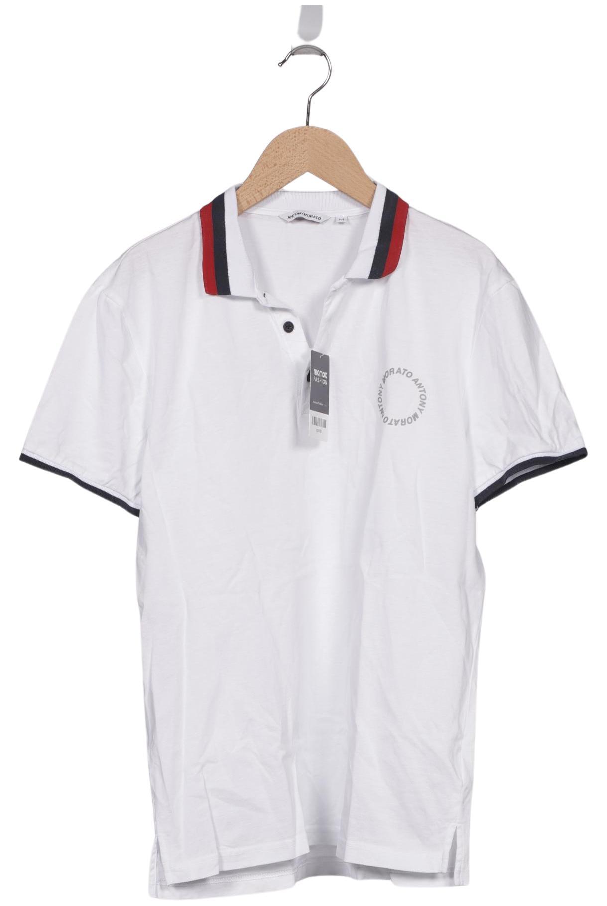 

Antony Morato Herren Poloshirt, weiß, Gr. 48