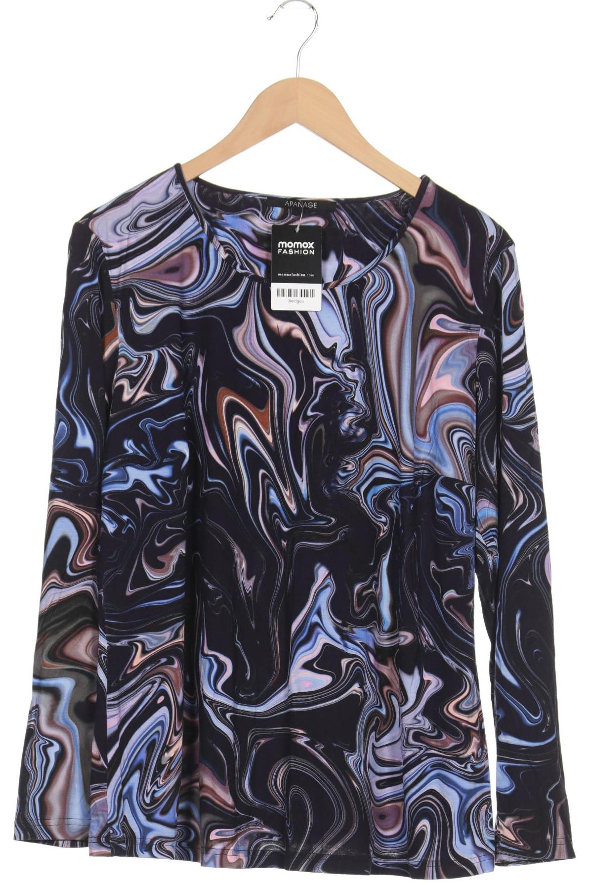 

APANAGE Damen Langarmshirt, marineblau