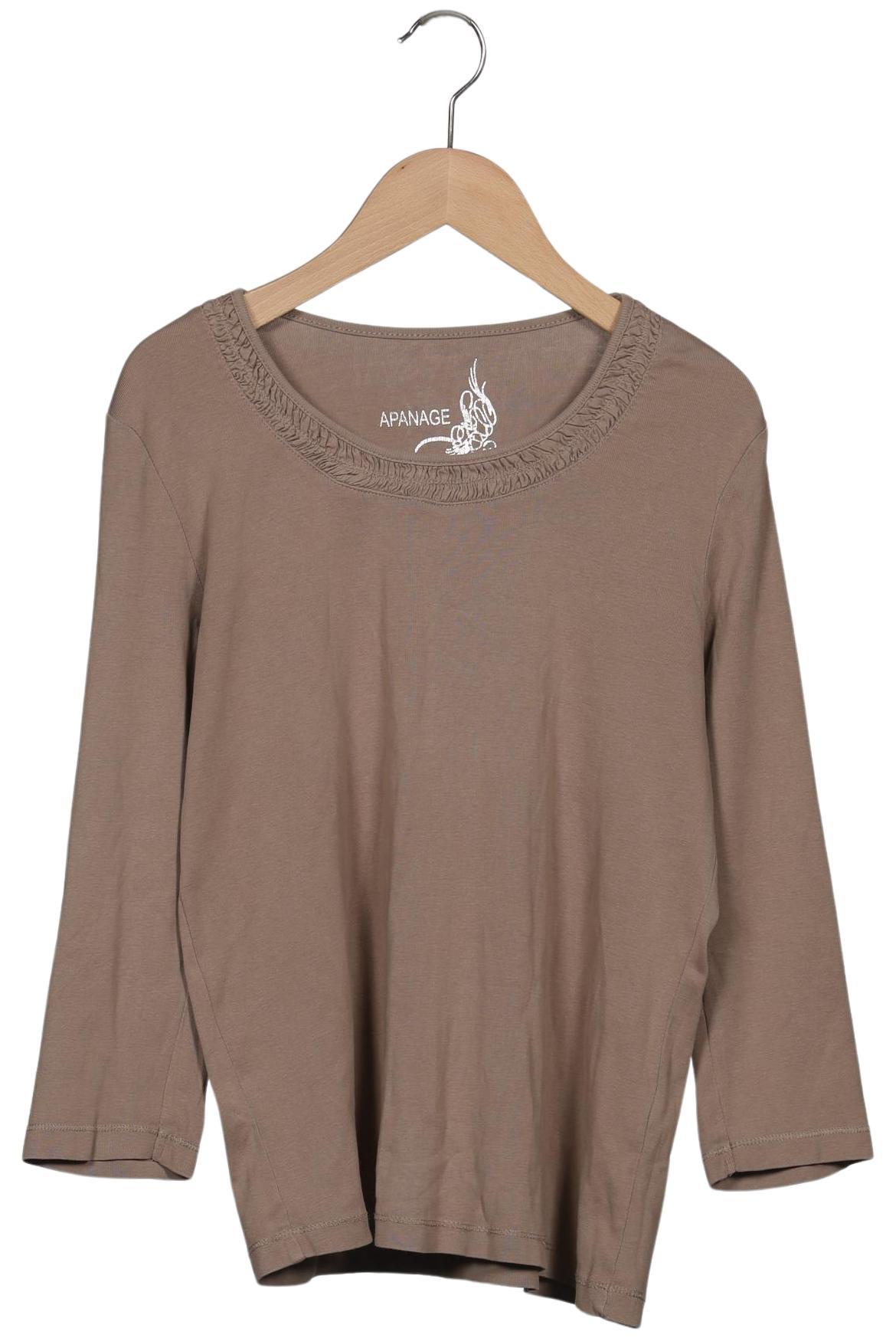 

Apanage Damen Langarmshirt, beige, Gr. 38