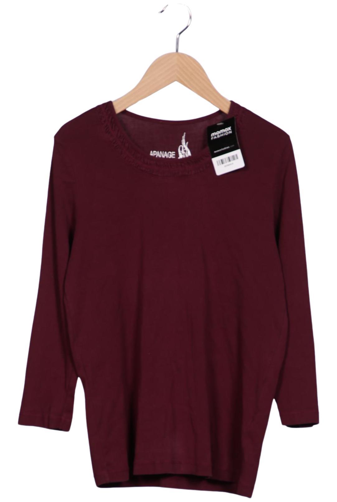 

Apanage Damen Langarmshirt, bordeaux, Gr. 38