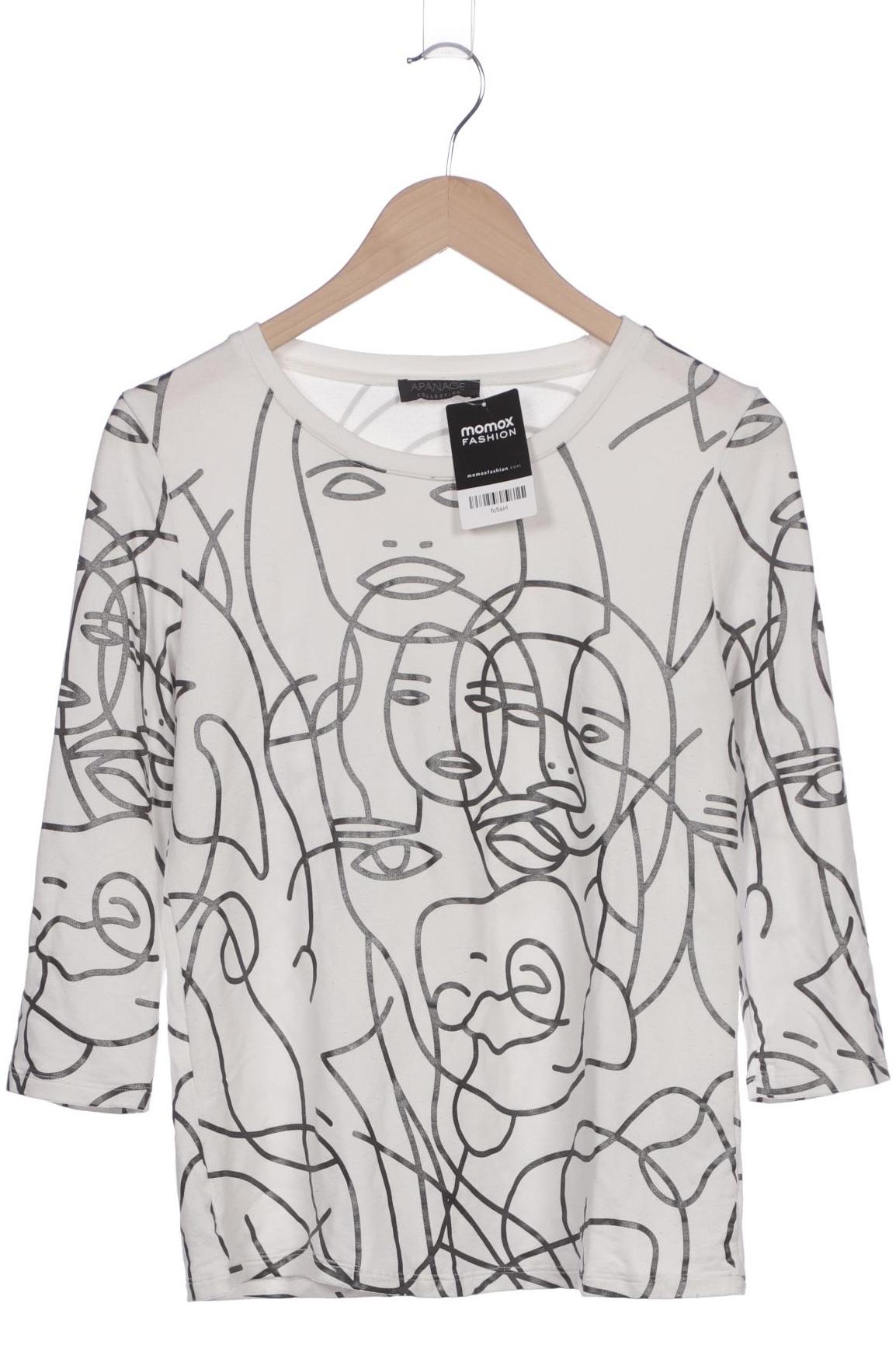 

Apanage Damen Langarmshirt, weiß, Gr. 38
