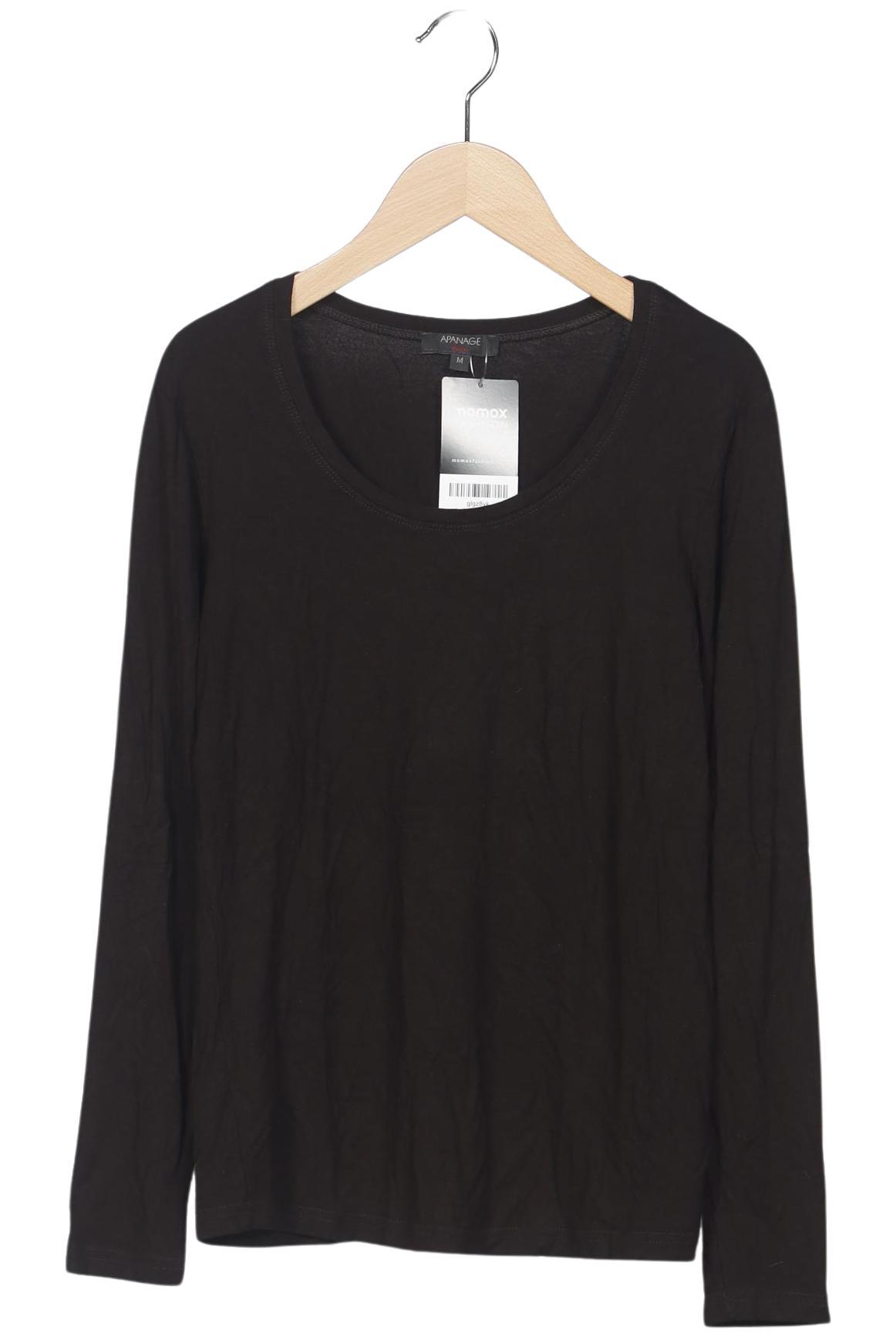 

Apanage Damen Langarmshirt, schwarz, Gr. 38