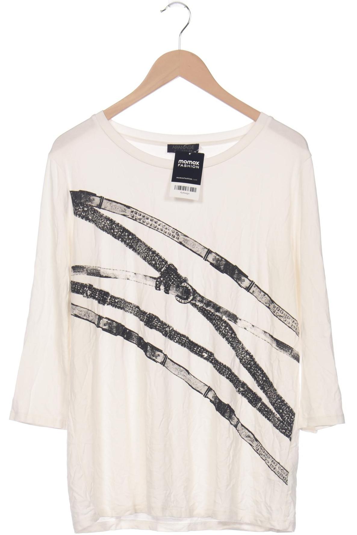 

Apanage Damen Langarmshirt, cremeweiß, Gr. 44