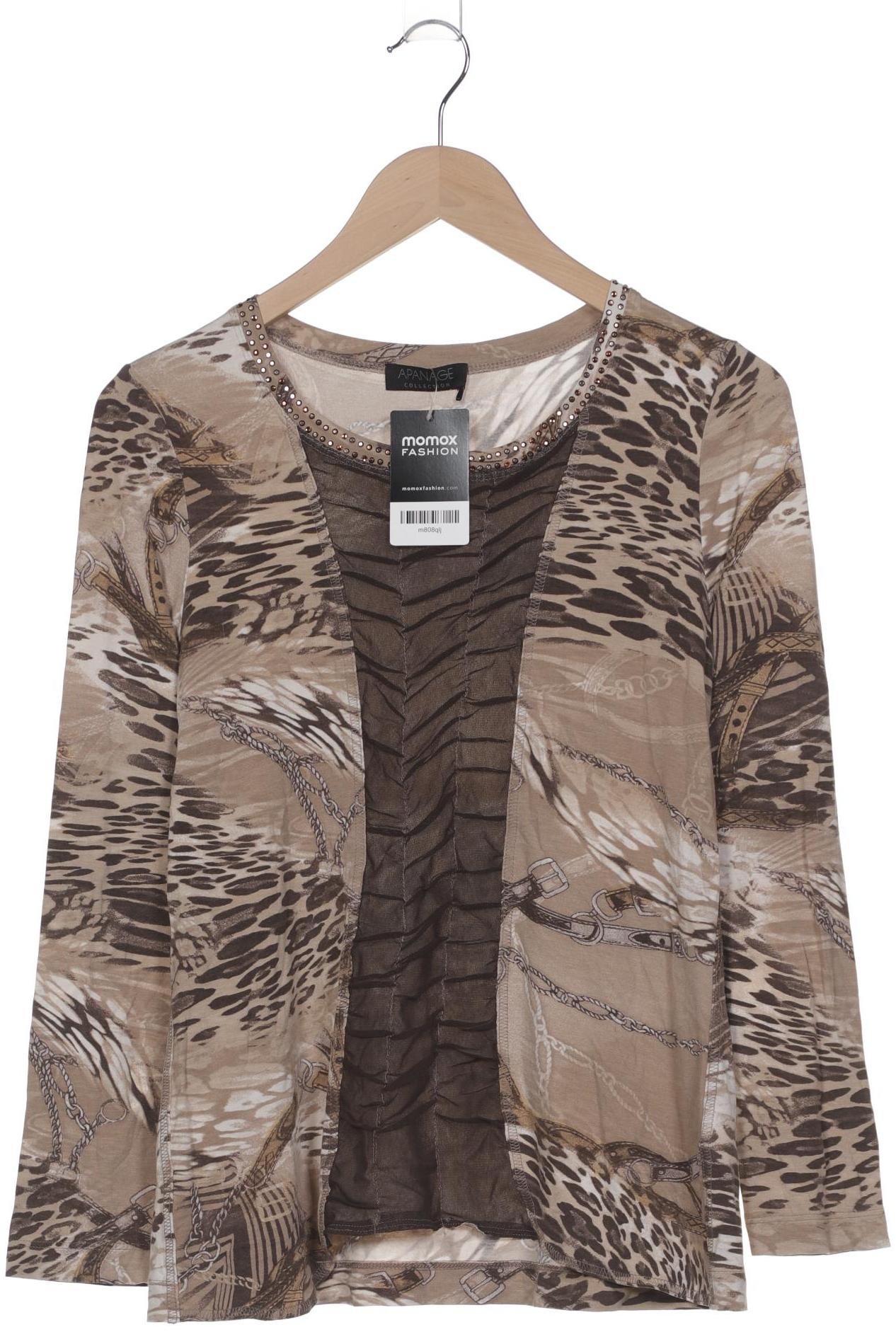 

Apanage Damen Langarmshirt, braun, Gr. 42