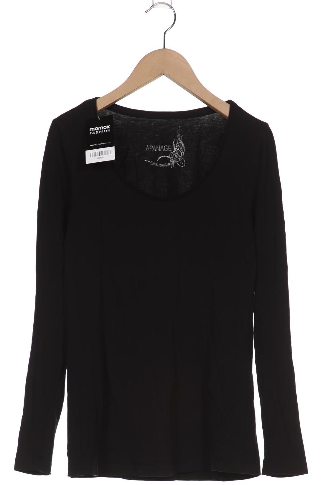 

Apanage Damen Langarmshirt, schwarz, Gr. 36
