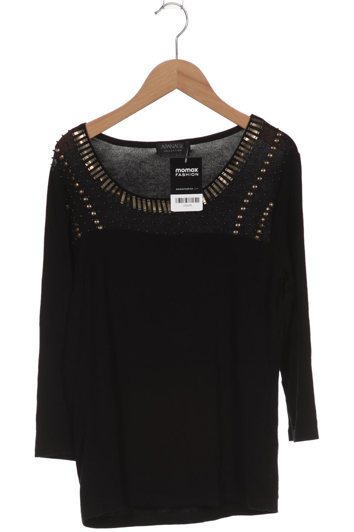 

APANAGE Damen Langarmshirt, schwarz