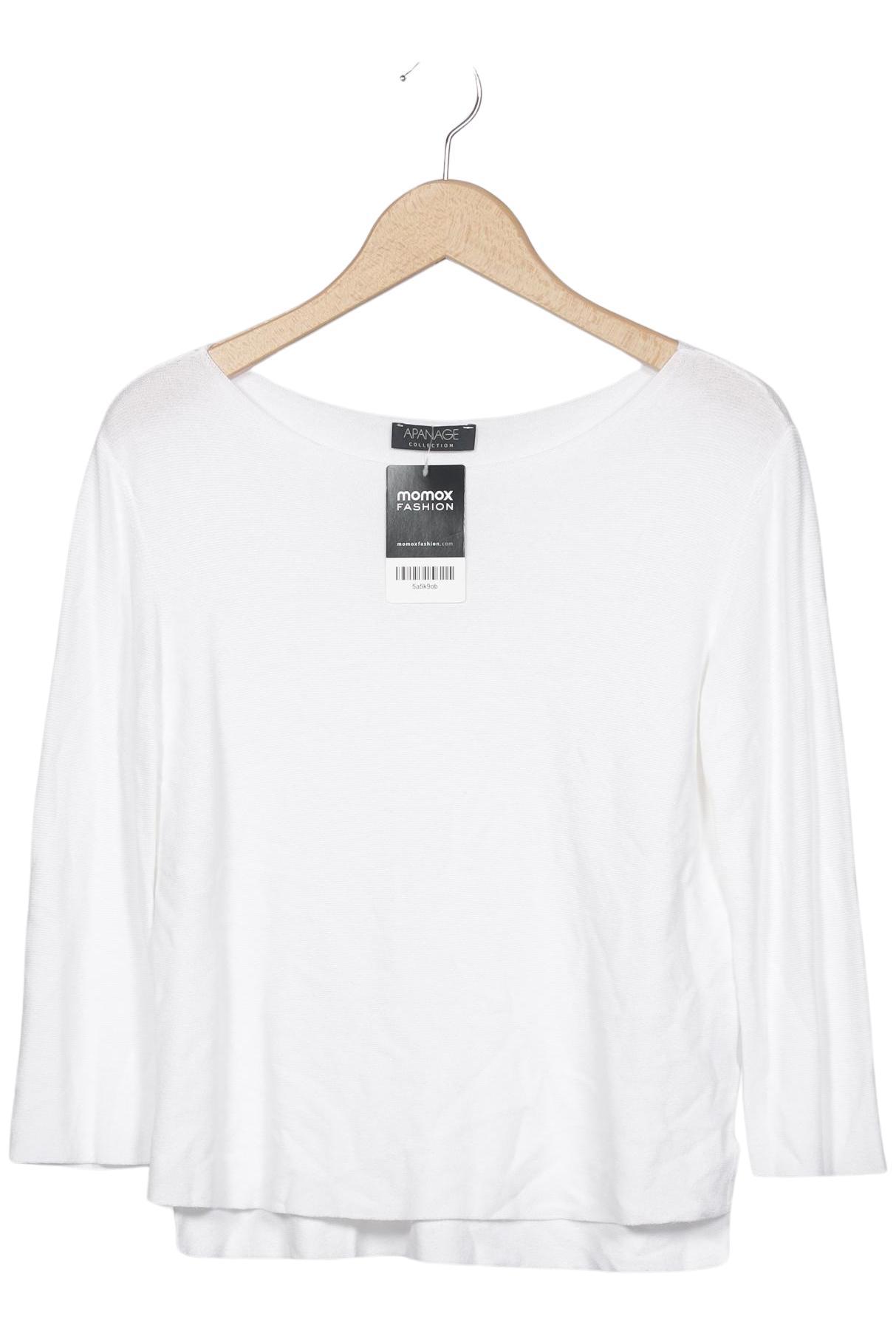 

Apanage Damen Pullover, weiß, Gr. 34