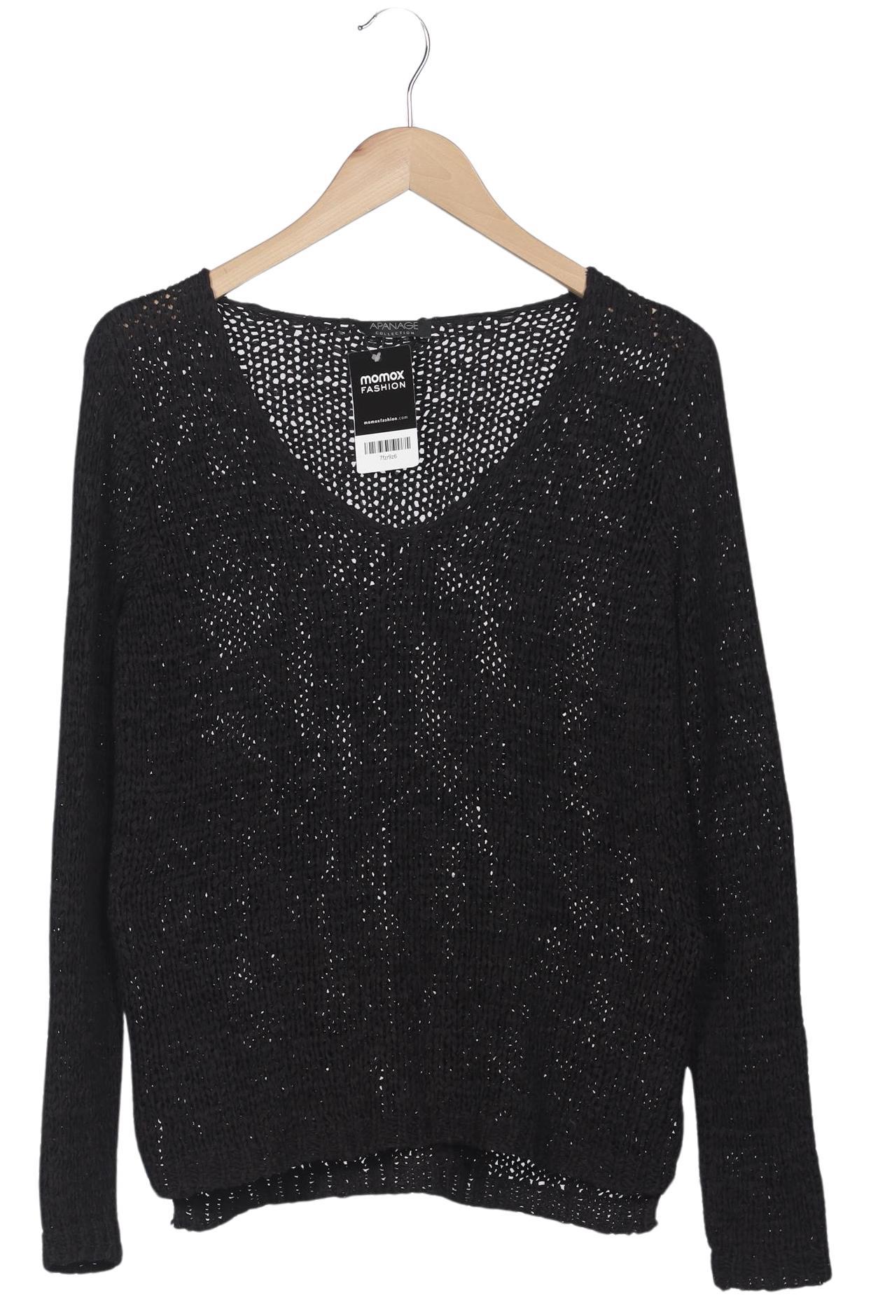 

Apanage Damen Pullover, schwarz, Gr. 42