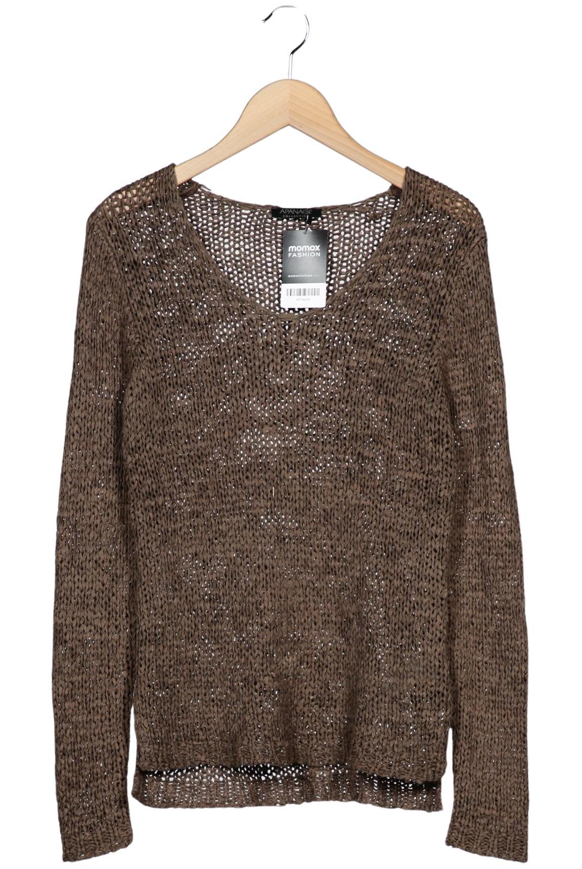 

Apanage Damen Pullover, braun, Gr. 36