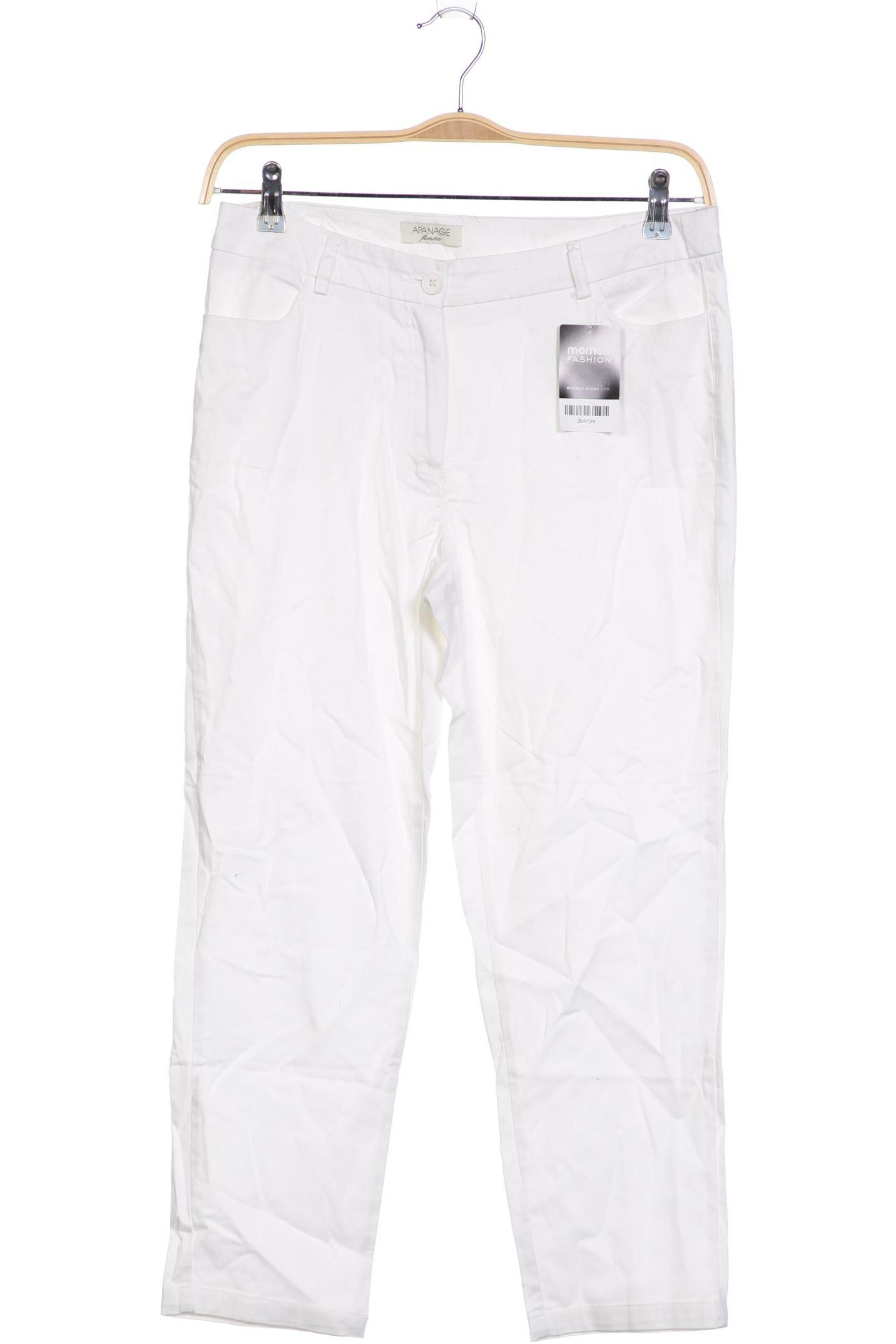 

APANAGE Damen Stoffhose, weiß